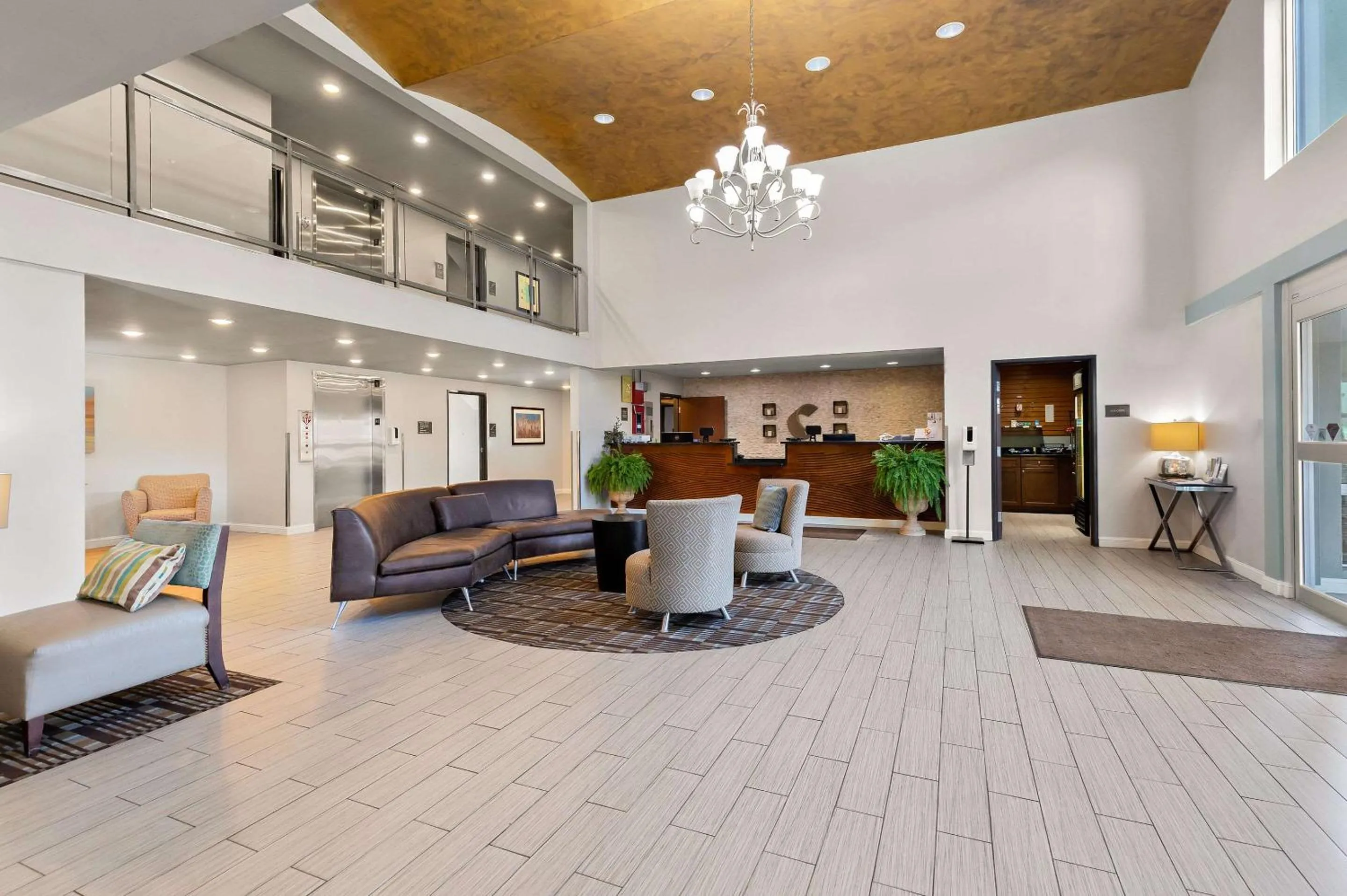Lobby or reception in Comfort Inn & Suites Springfield I-55