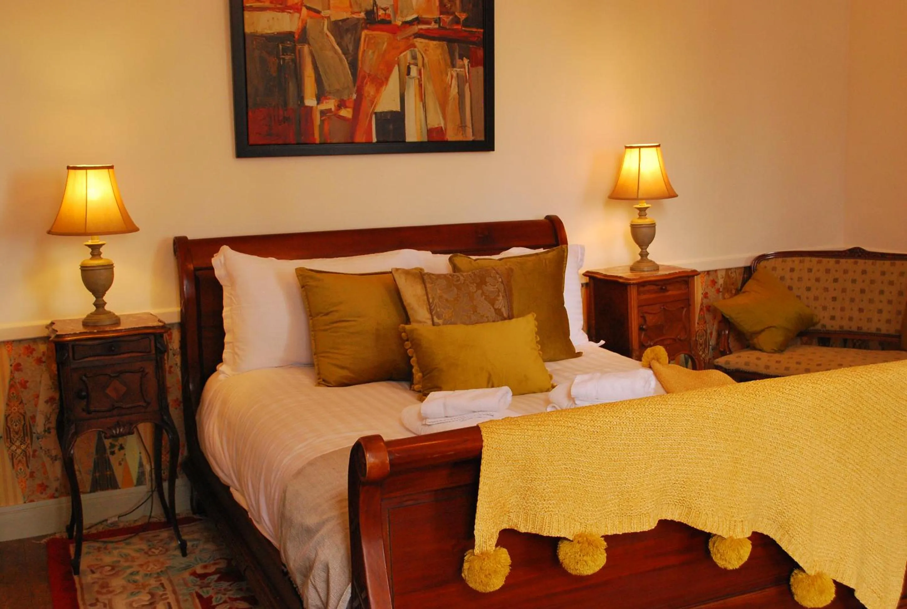 Bed in Le Logis d'Epargnes B&B and Gite