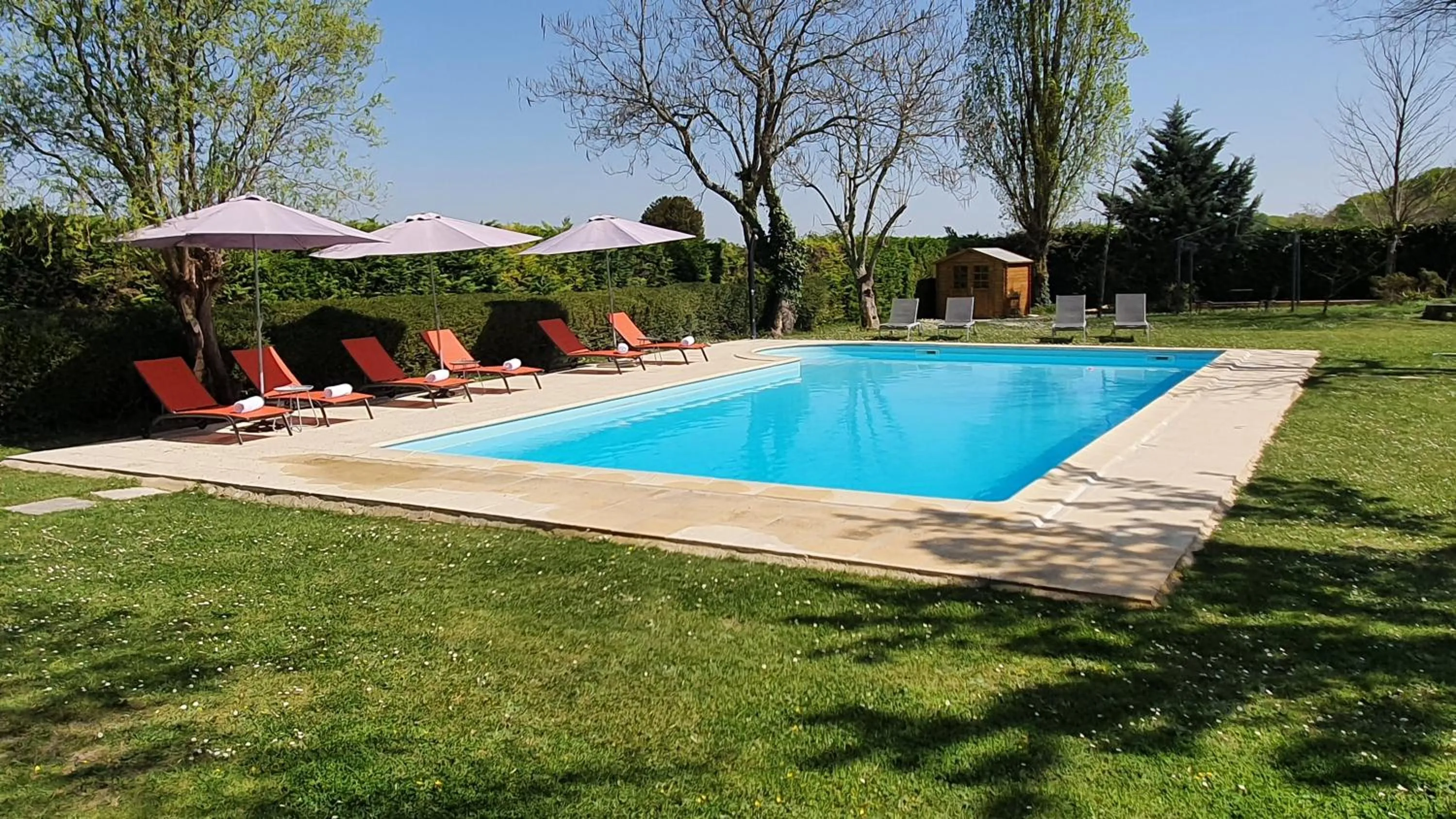 Garden in Le Logis d'Epargnes B&B and Gite