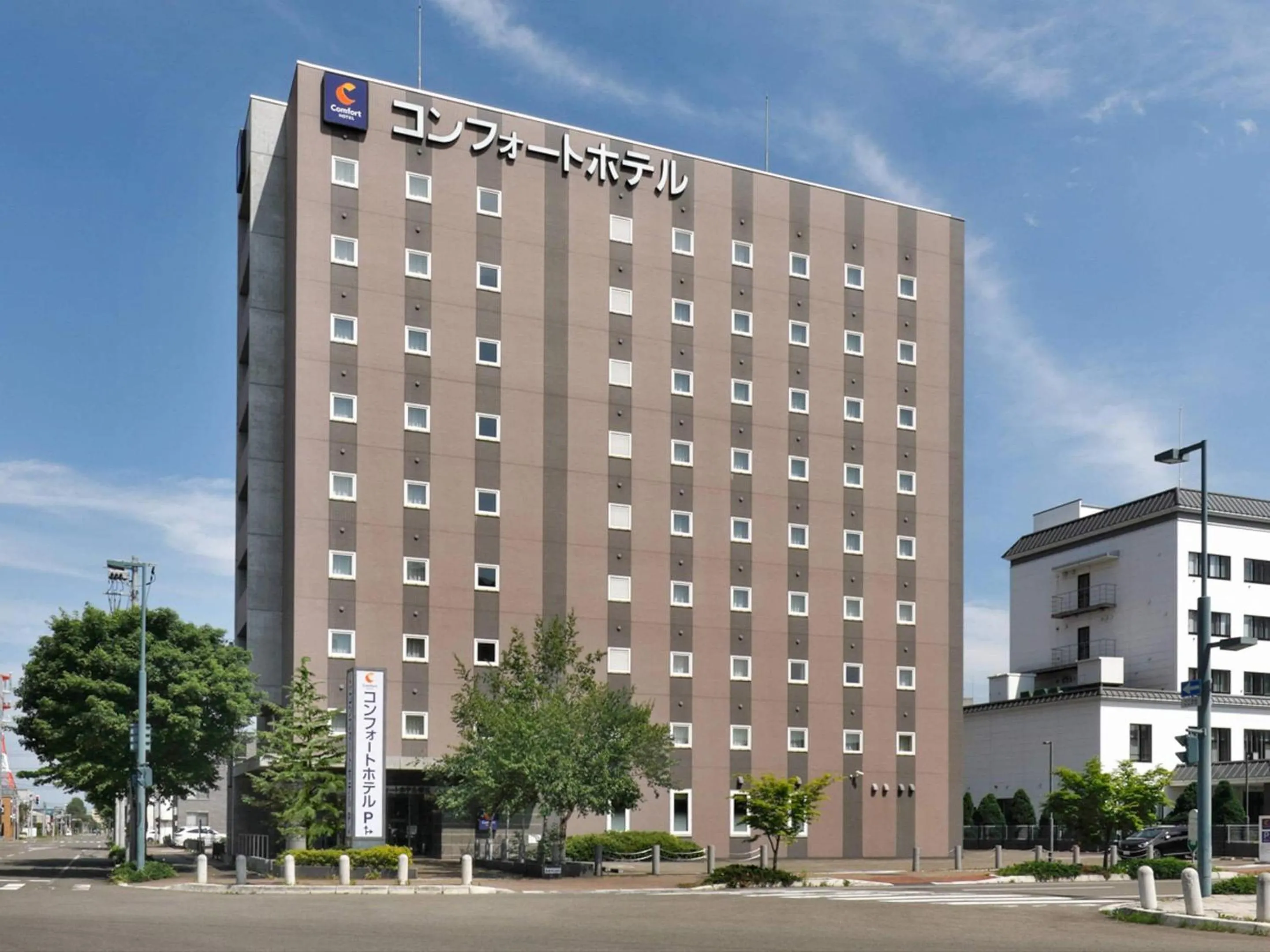Property building in Comfort Hotel Obihiro