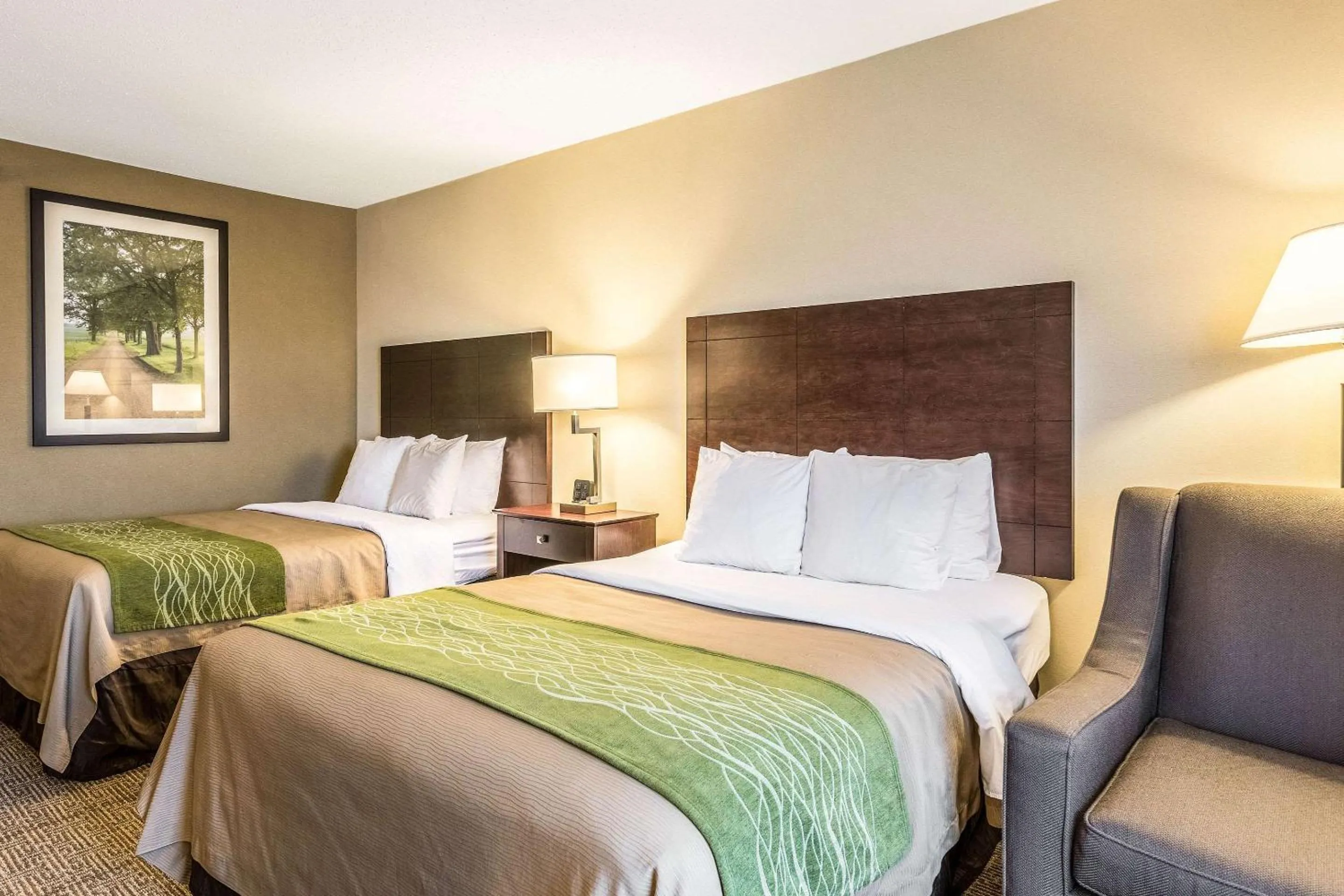 Photo of the whole room, Bed in Comfort Inn Lansing West