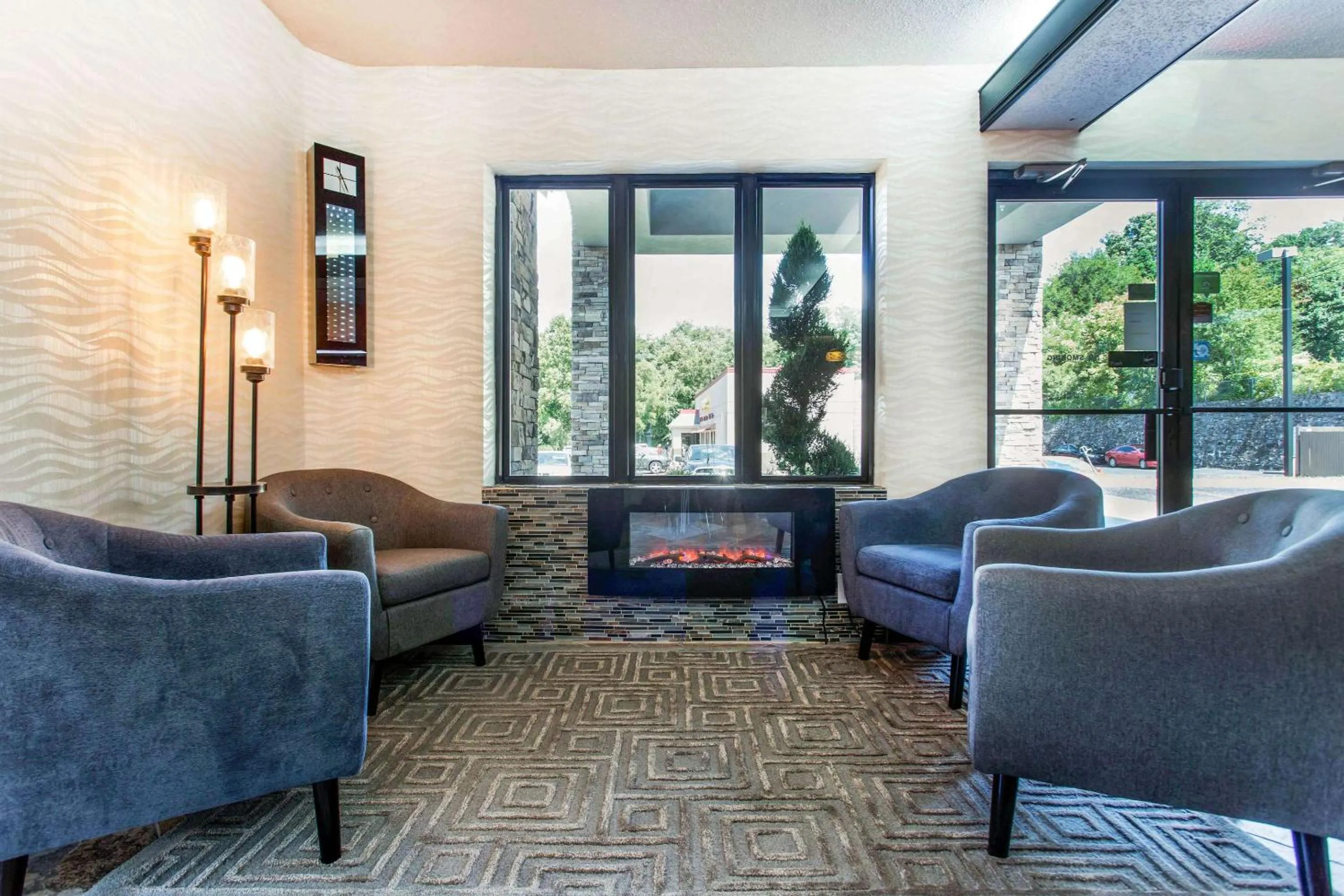 Lobby or reception in Quality Inn Black Mountain-Asheville East