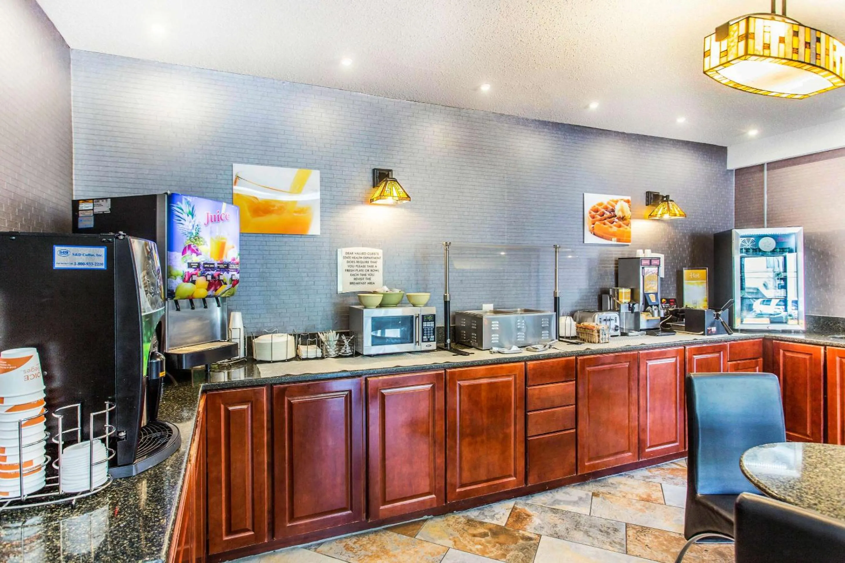 Breakfast in Quality Inn Black Mountain-Asheville East