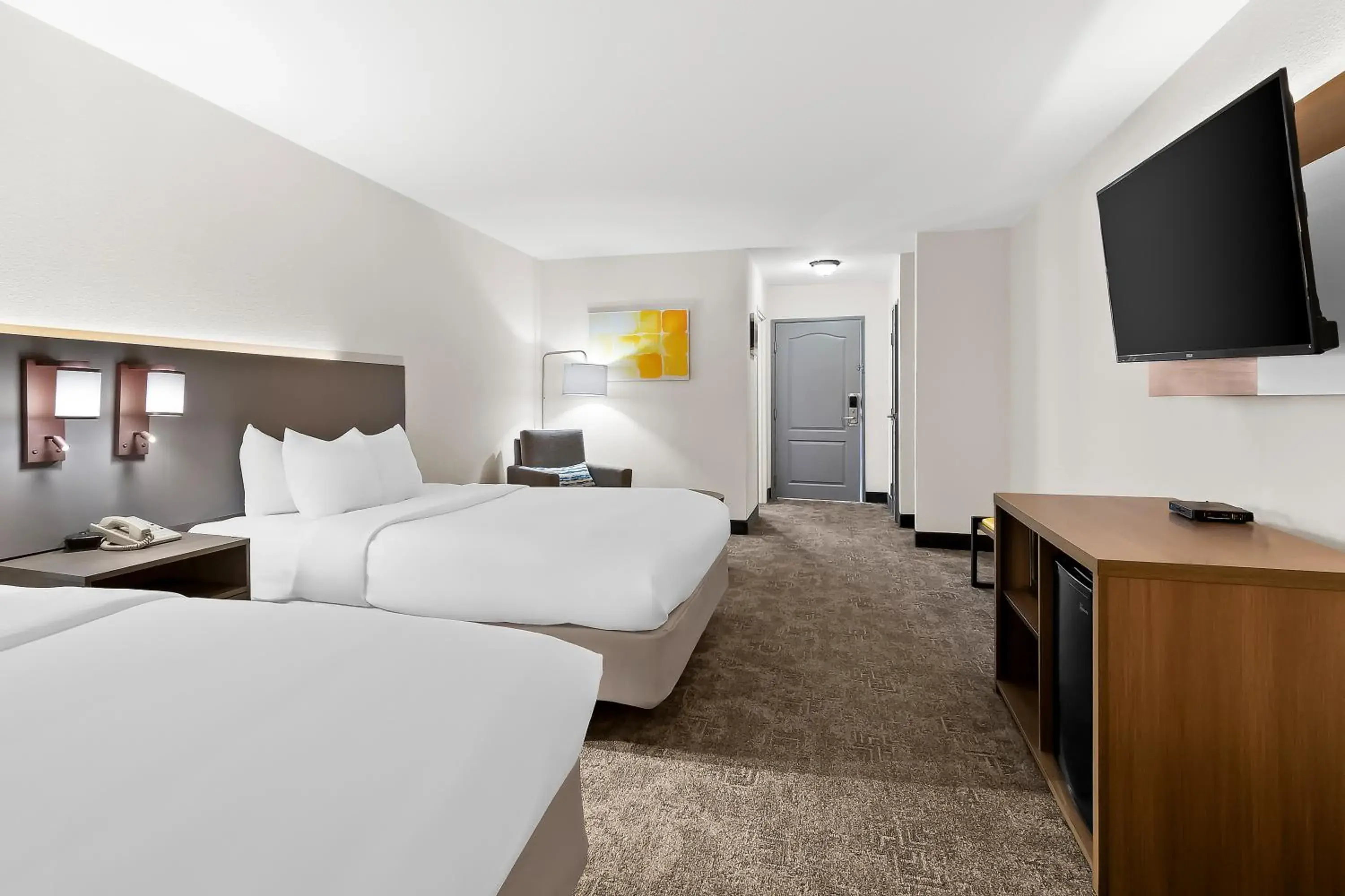 Standard Queen Room with Two Queen Beds - Non-Smoking in Comfort Inn & Suites Elk City South Standard Queen Room with Two Queen Beds - Non-Smoking in Comfort Inn & Suites Elk City South