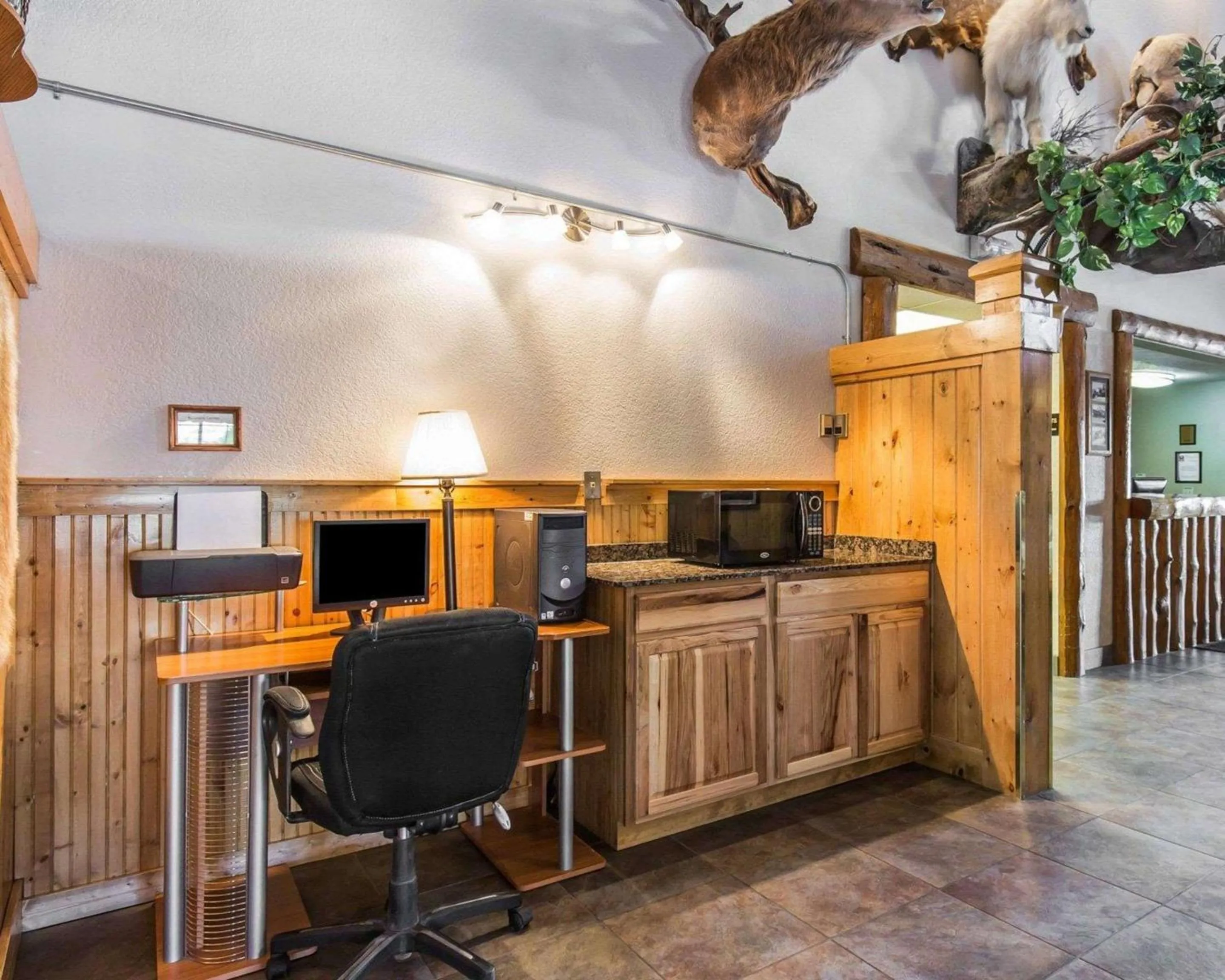 On site in The Antler Lodge - Gardiner