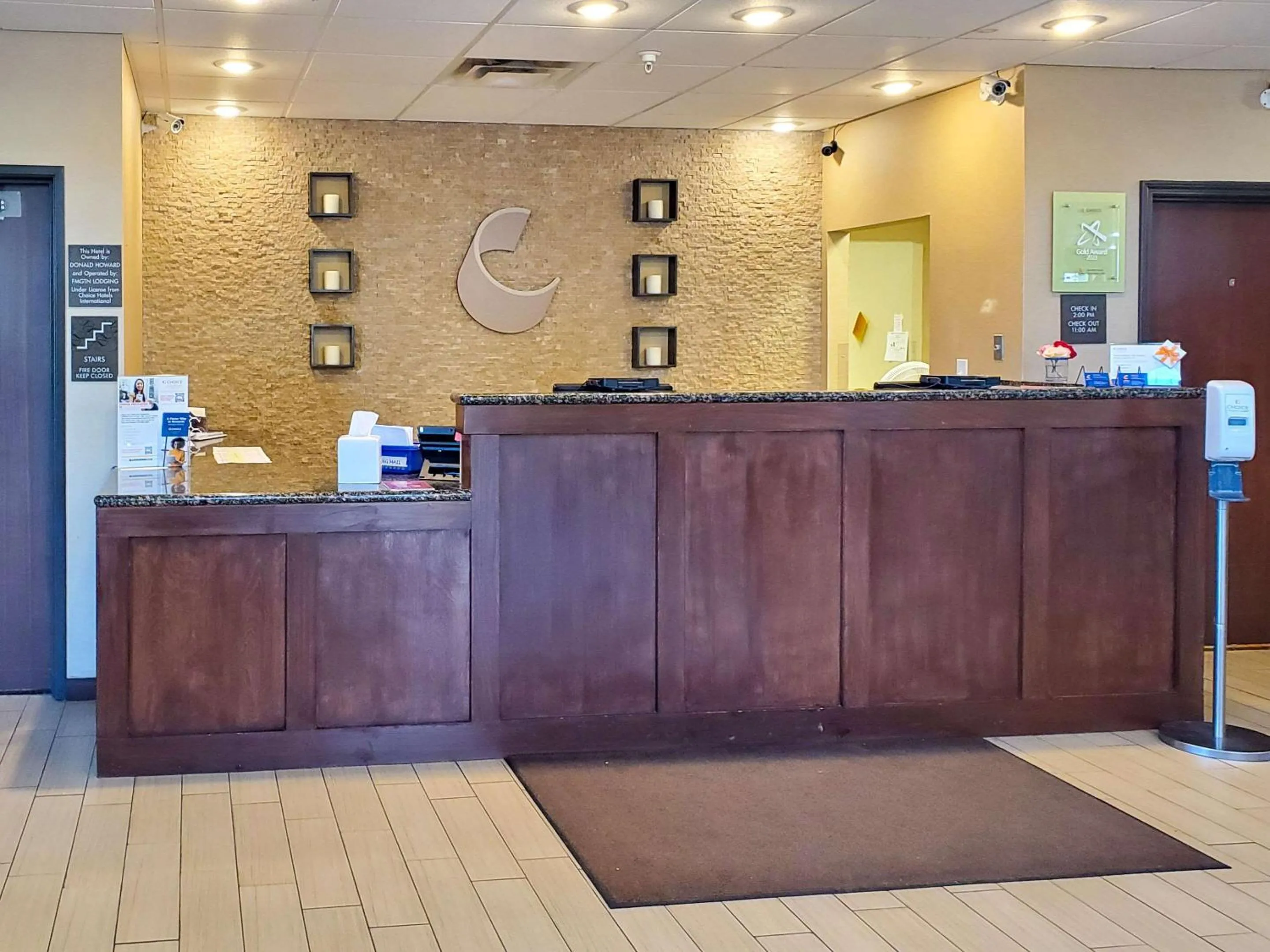 Lobby or reception in Comfort Suites Farmington