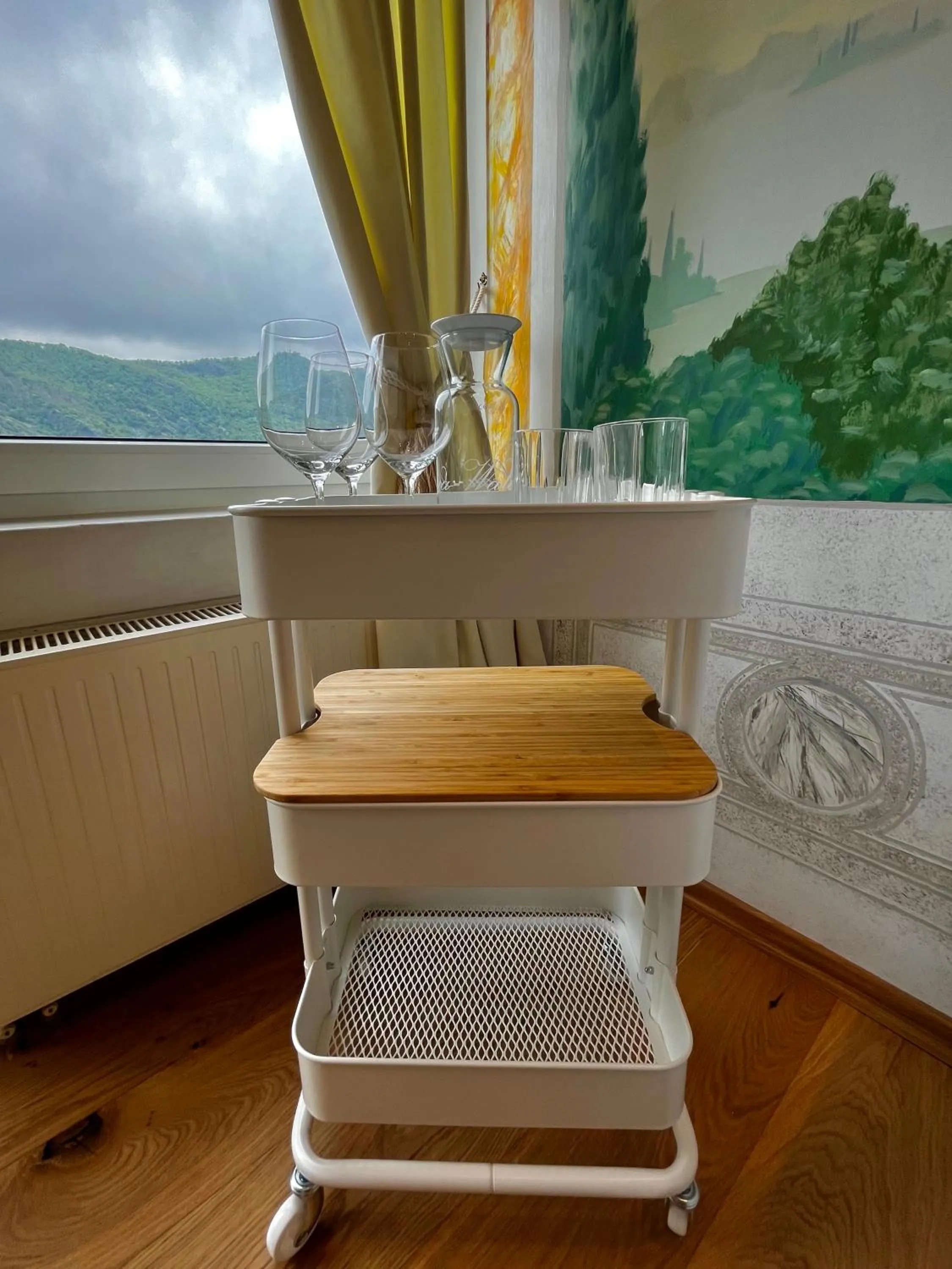 Decorative detail in PARK VILLA zentral am Mittelrhein Zimmer&Apartments Self check in Aparthotel