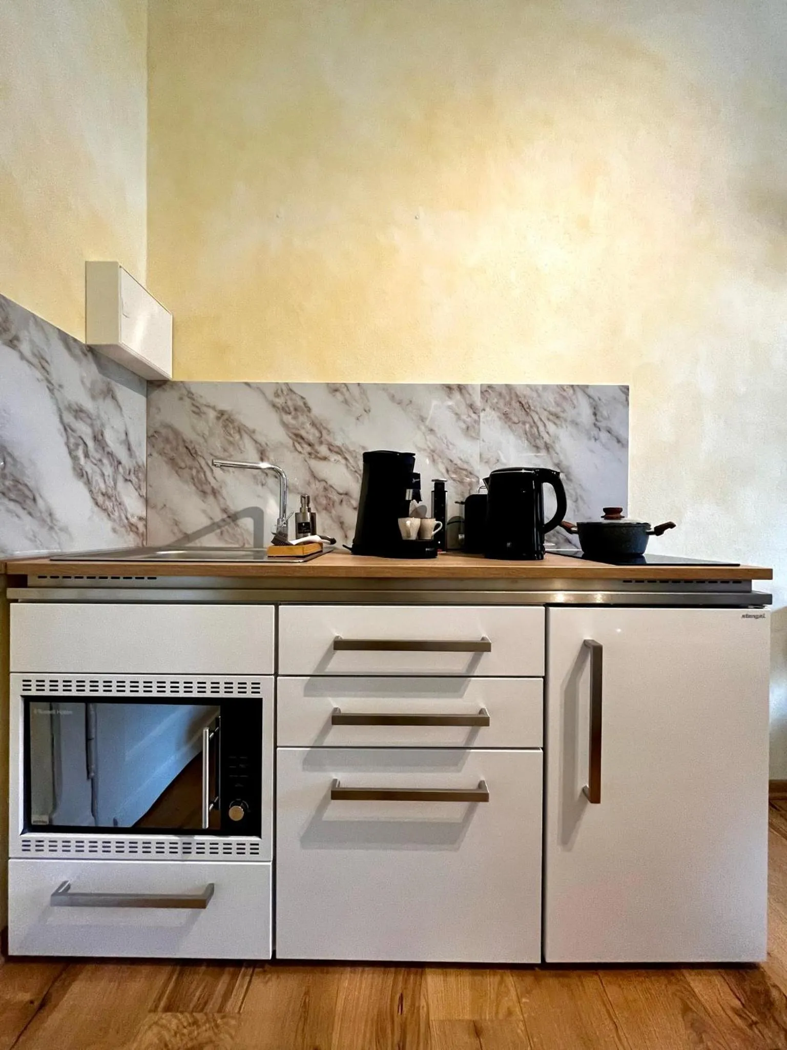 Coffee/tea facilities in PARK VILLA zentral am Mittelrhein Zimmer&Apartments Self check in Aparthotel