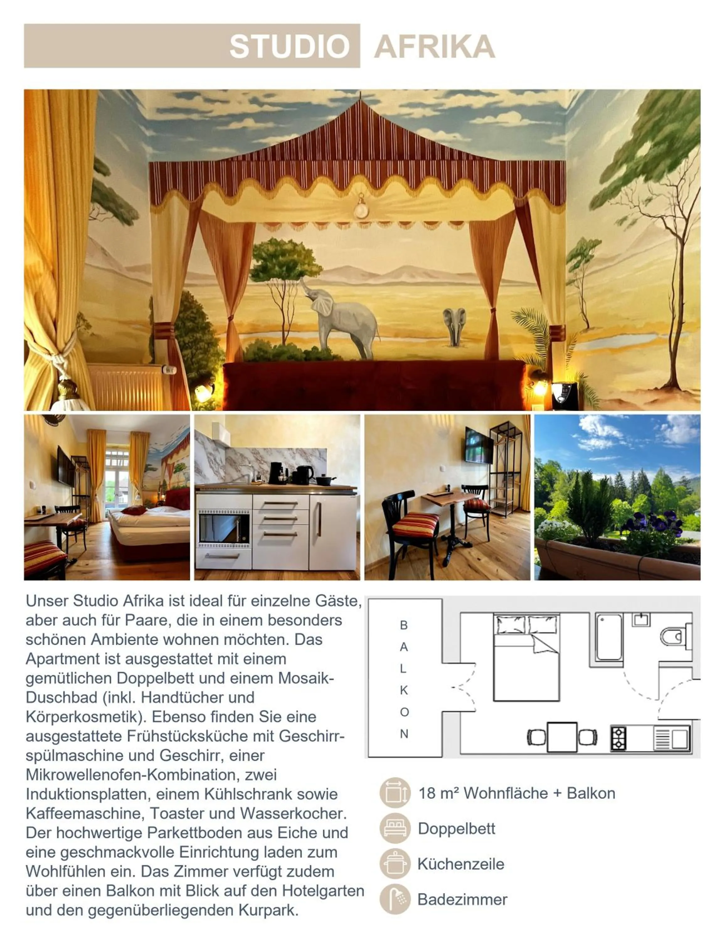 Photo of the whole room in PARK VILLA zentral am Mittelrhein Zimmer&Apartments Self check in Aparthotel