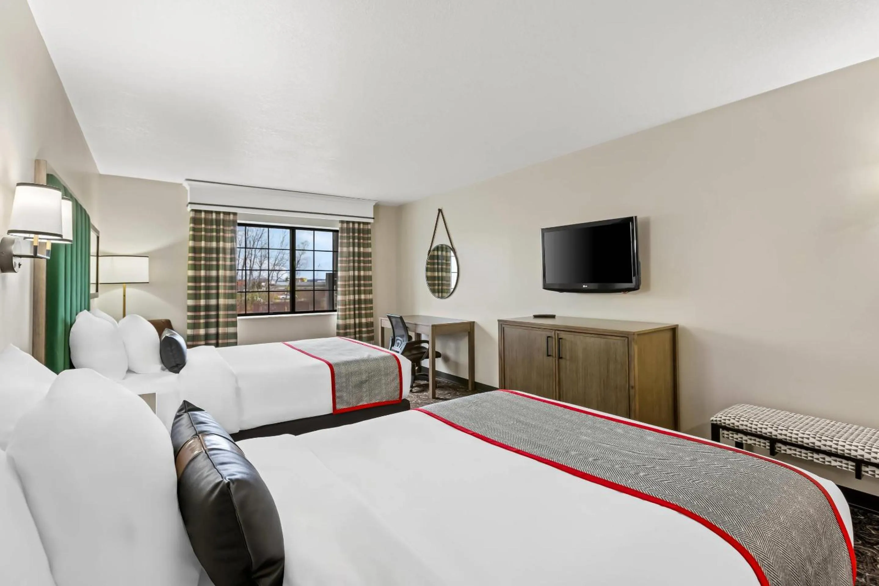 Bedroom, Bed in Lumber Jack Lodge, an Ascend Collection Hotel