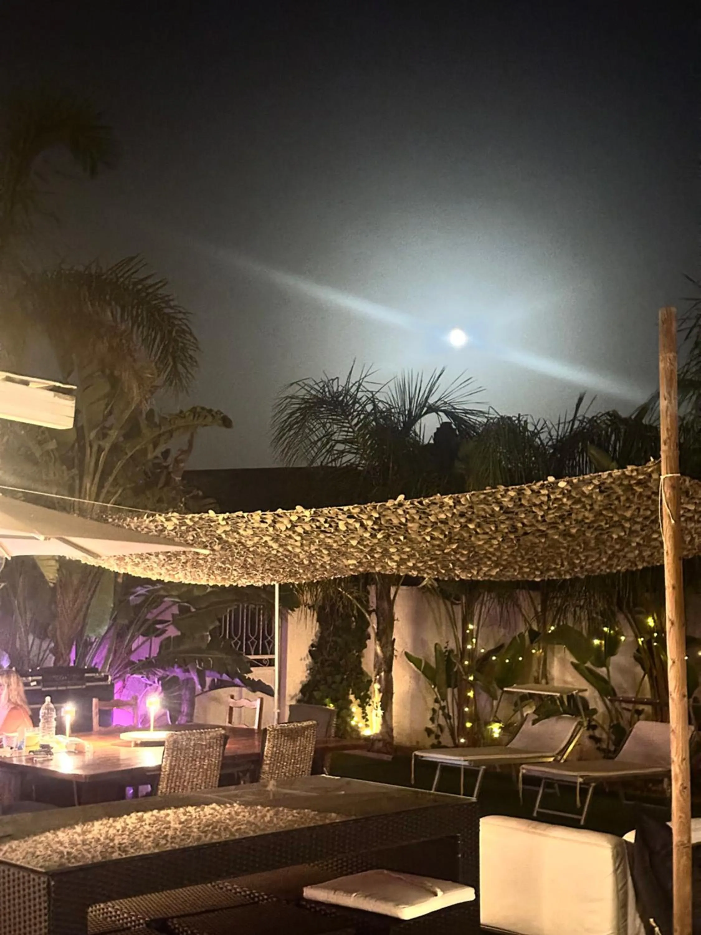 Garden in Sunset Wave - STAGNONE KITESURF VILLAGE