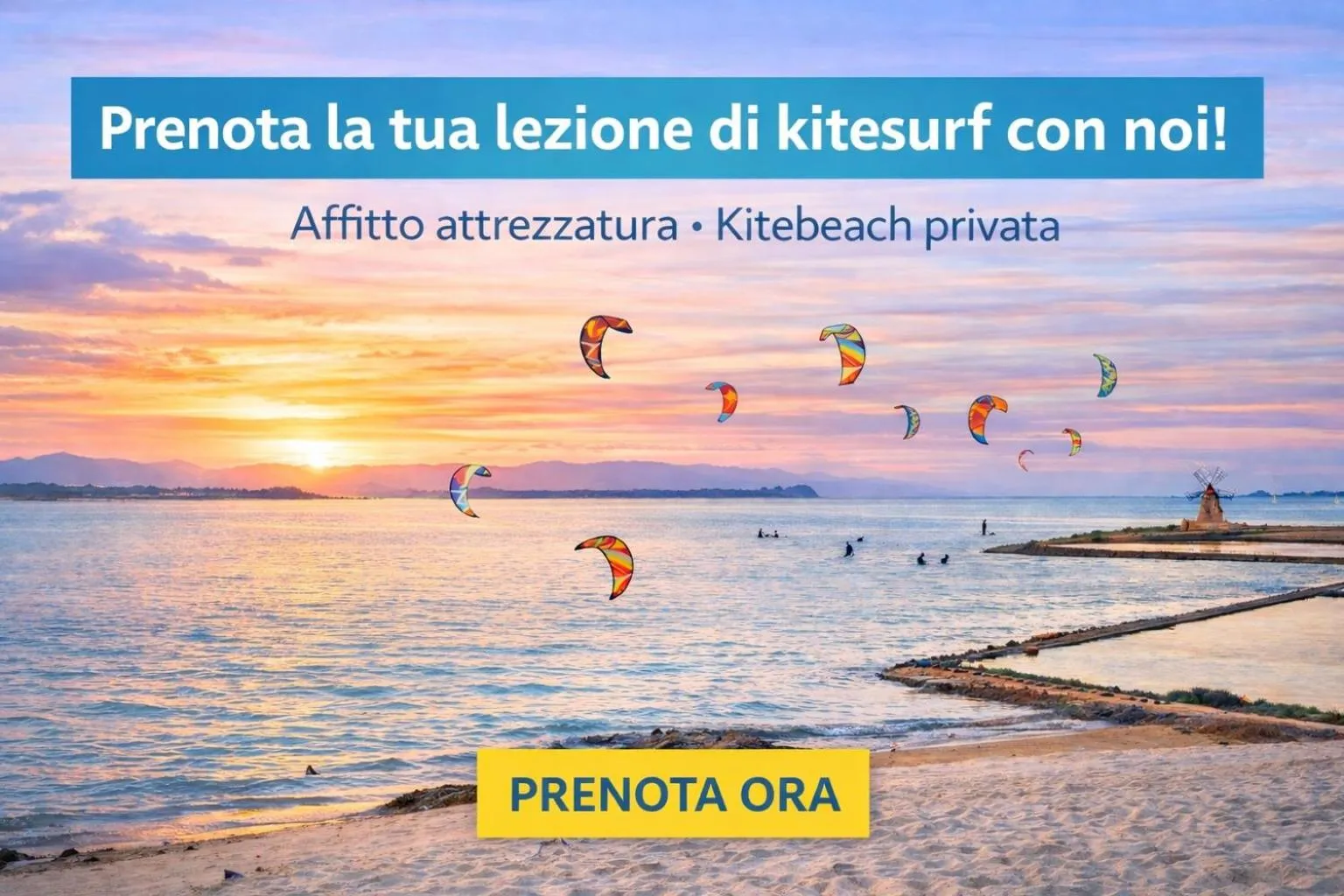 Sunset Wave - STAGNONE KITESURF VILLAGE