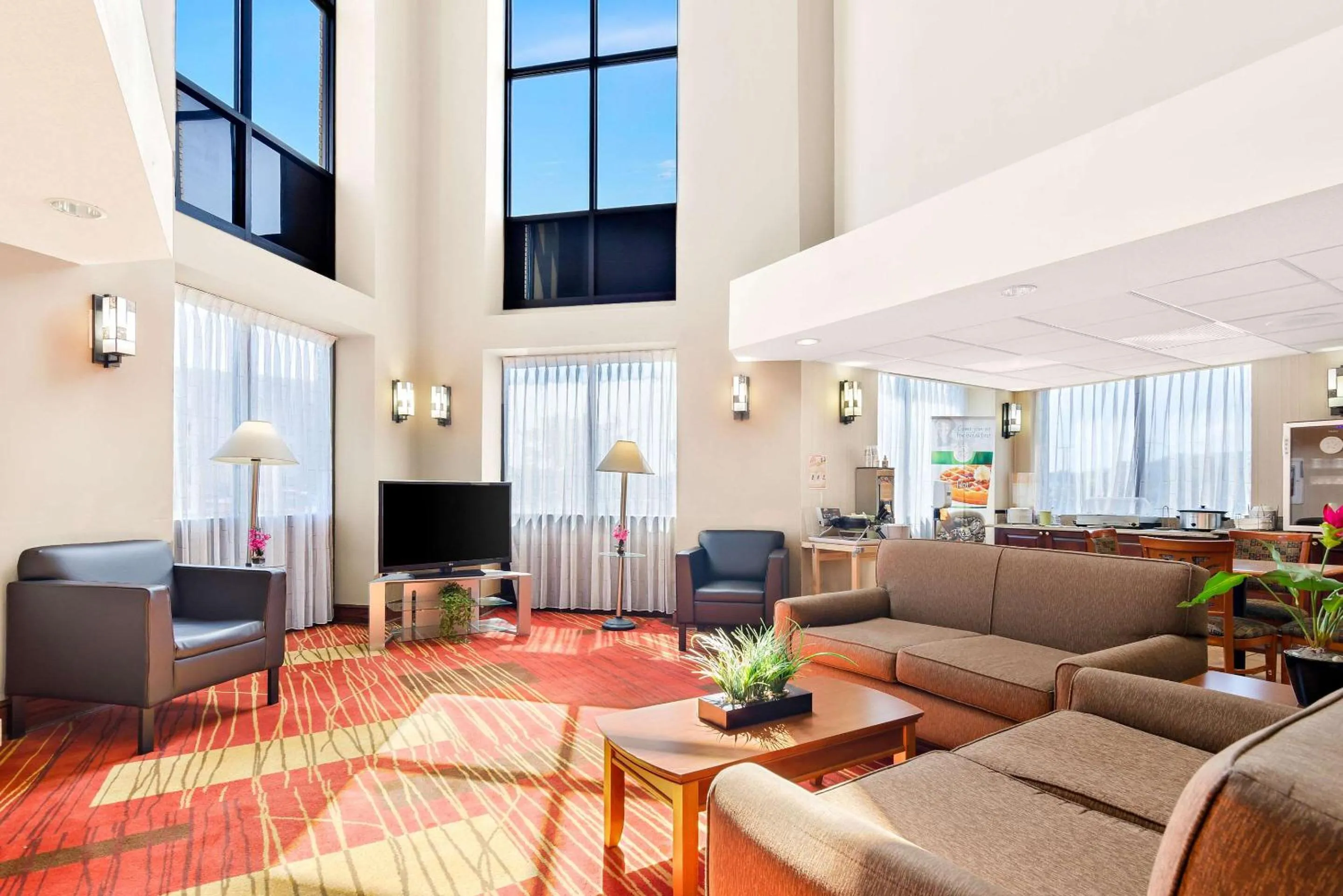 Lobby or reception in Quality Inn Salem - I-81