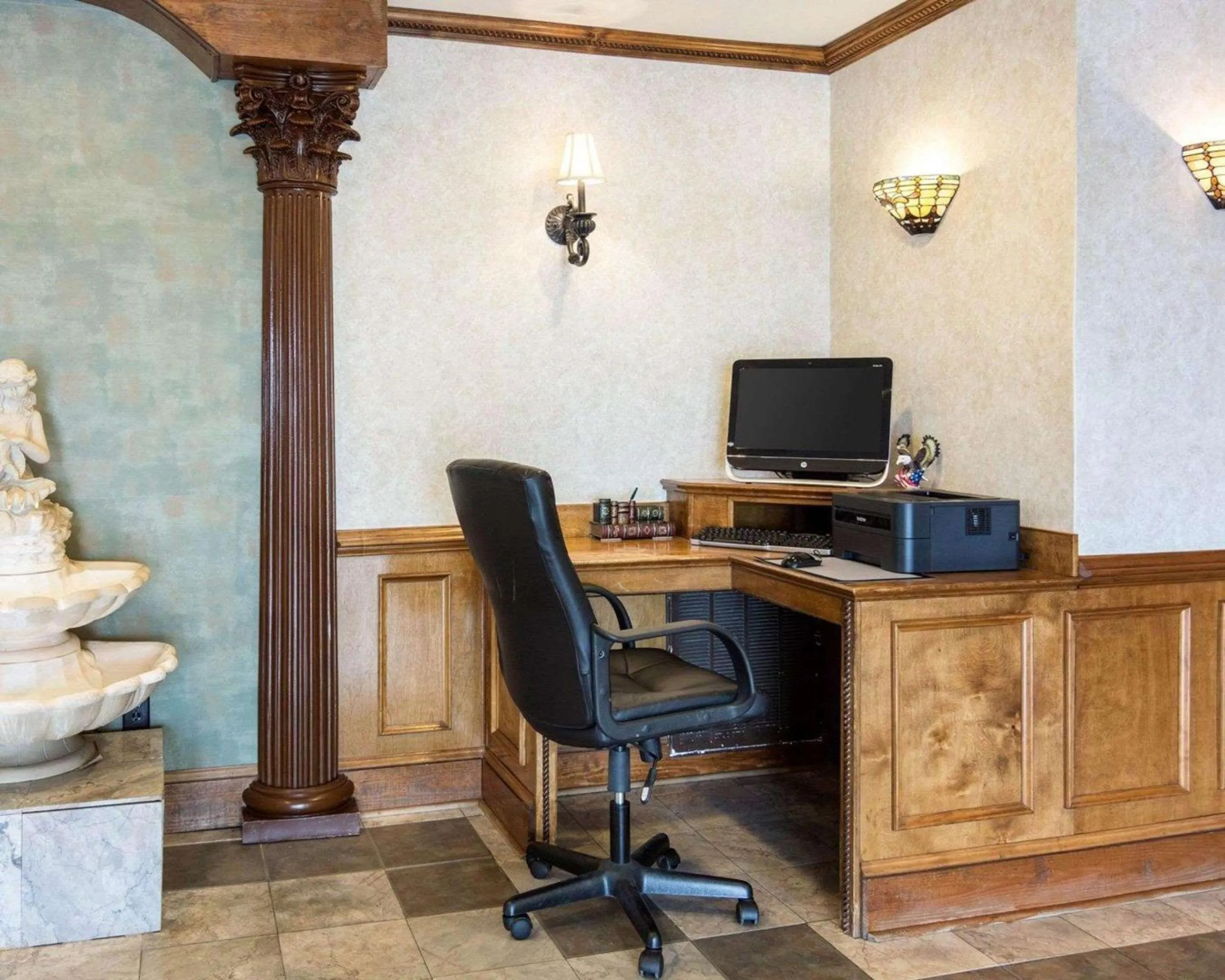 On site in Quality Inn South Hill I-85