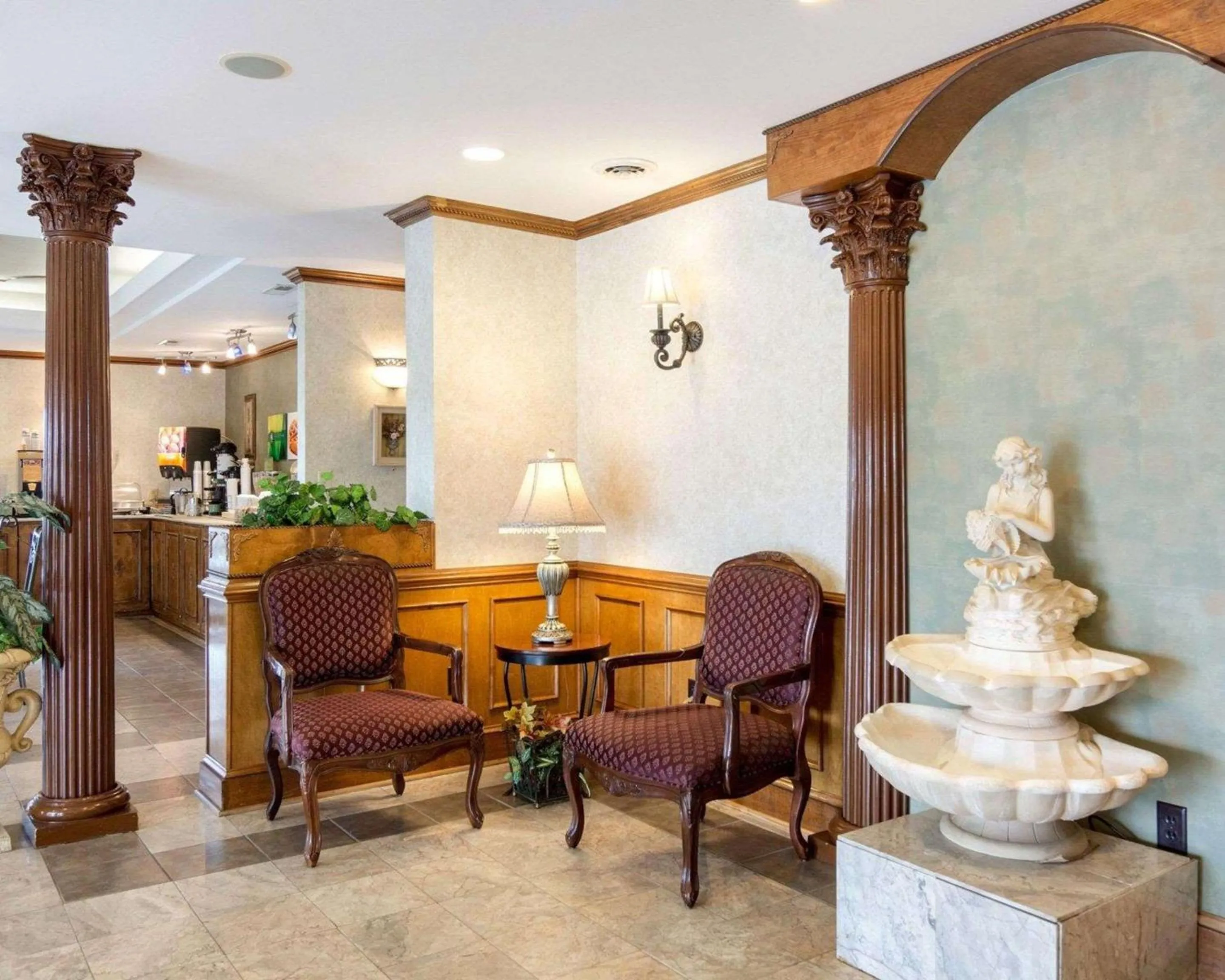 Lobby or reception in Quality Inn South Hill I-85