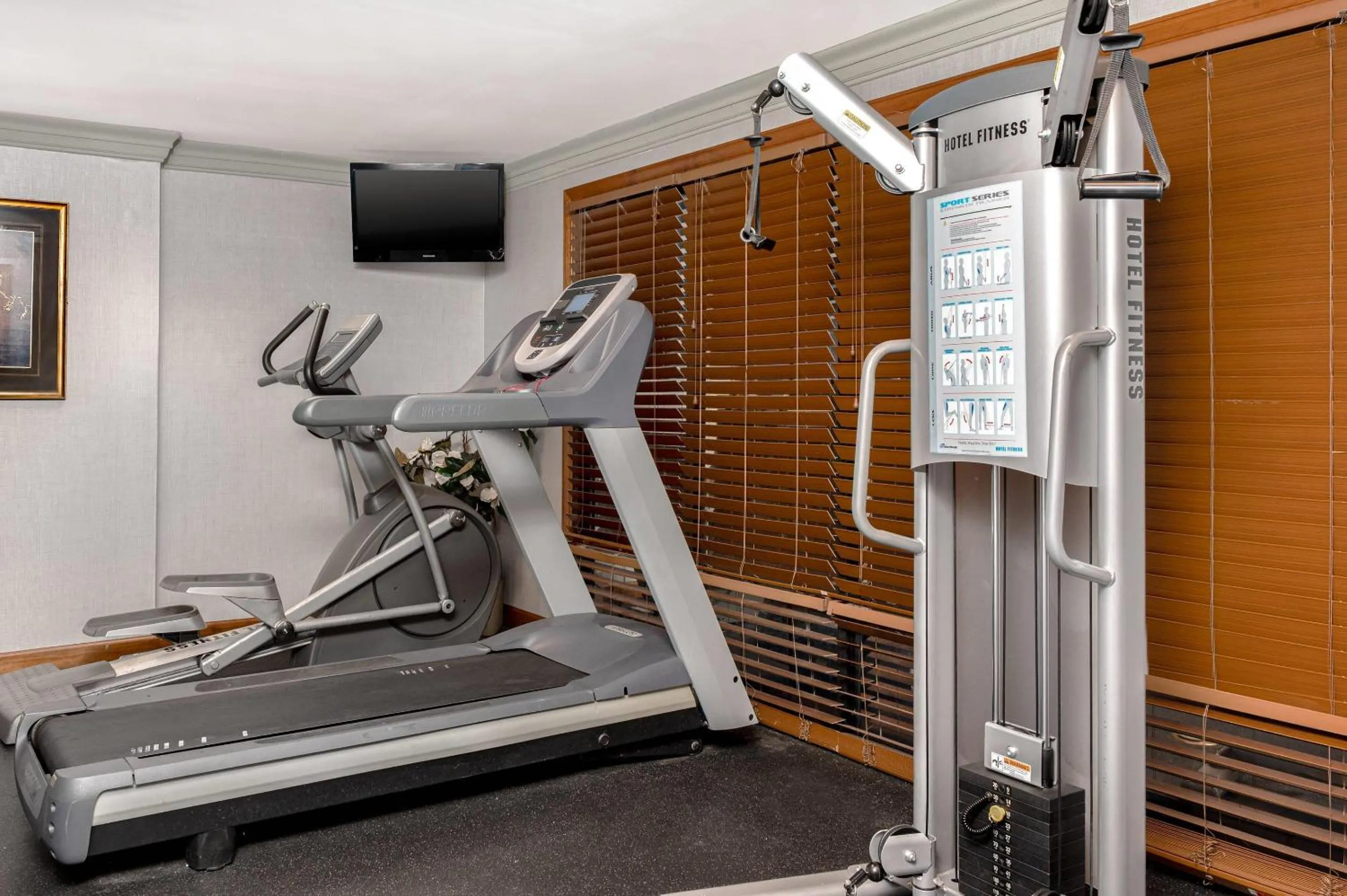 Fitness centre/facilities in Quality Inn South Hill I-85