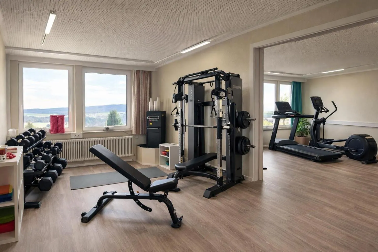 Fitness centre/facilities in Schwarzwald Wellnesshotel SAIGERHÖH I Spa Golf & Wandern über dem Titisee