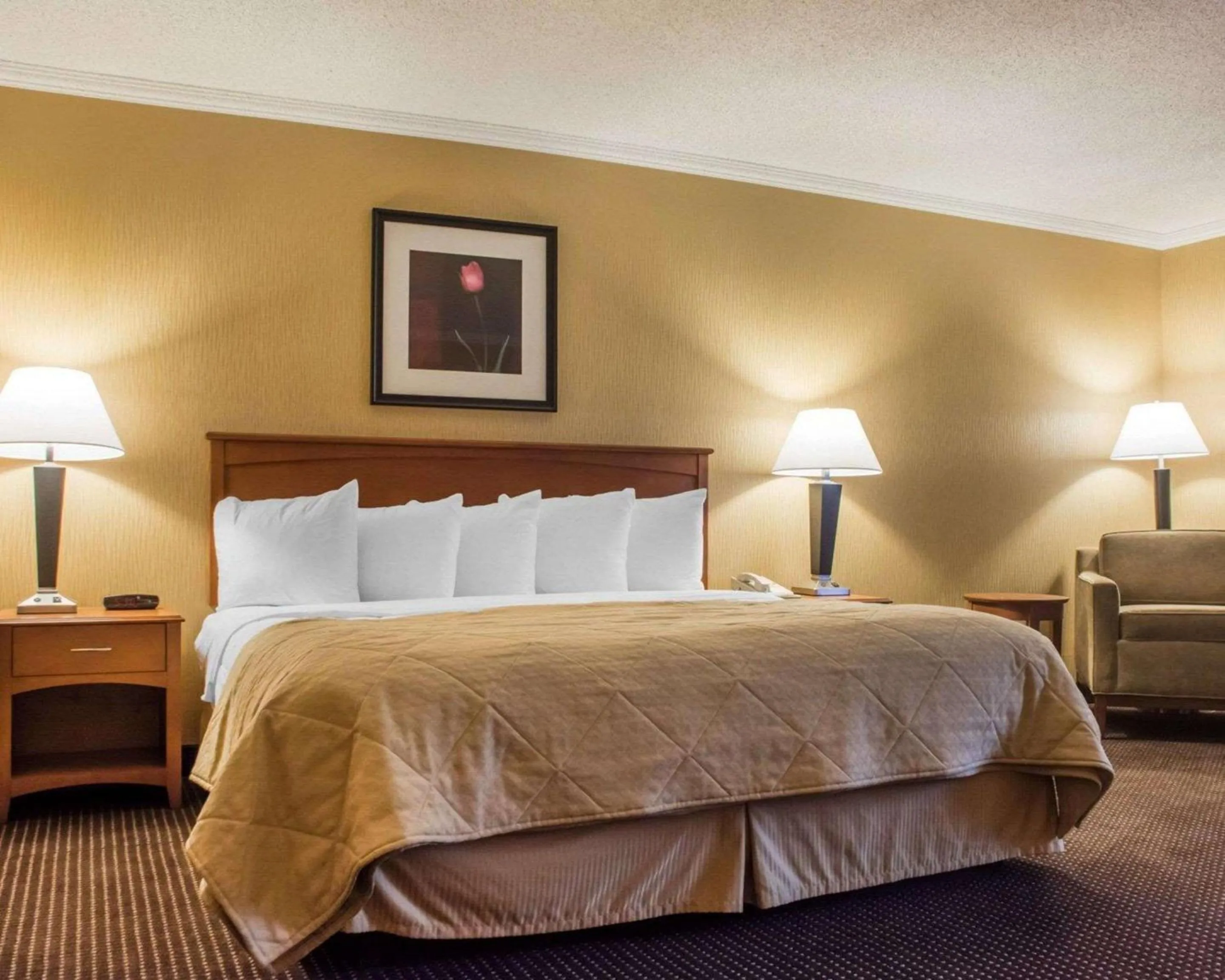 Bedroom, Bed in Clarion Hotel & Suites Riverfront