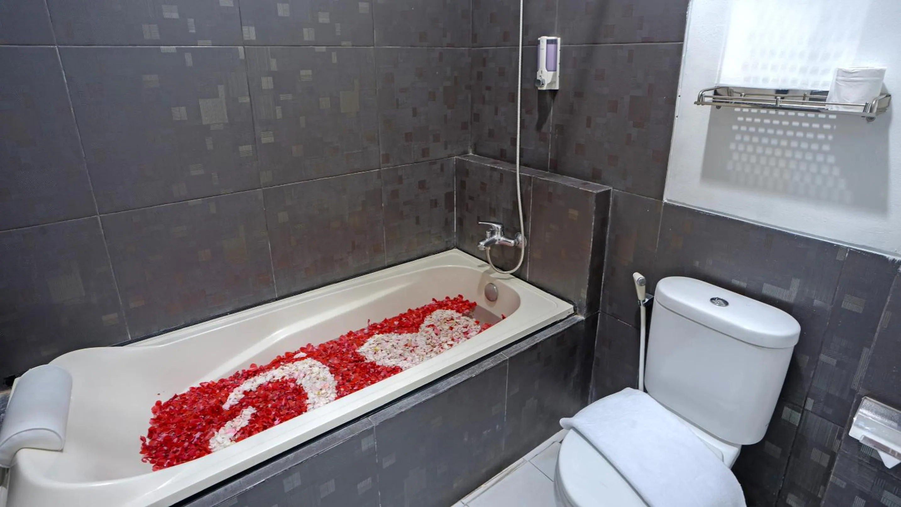 Bathroom in Jambuluwuk Mansion Pakubuwono