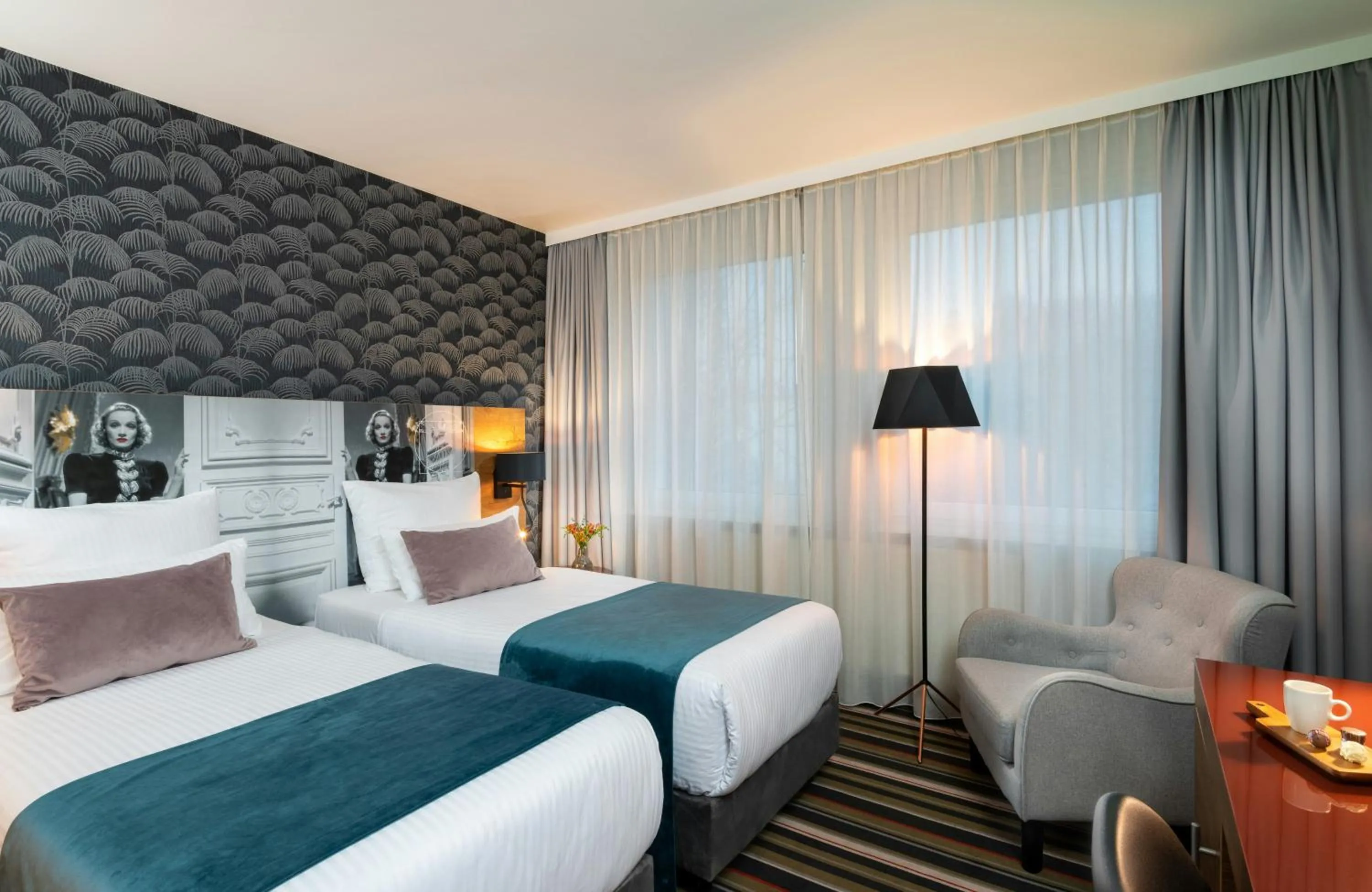 Photo of the whole room, Bed in Leonardo Boutique Hotel Berlin City South