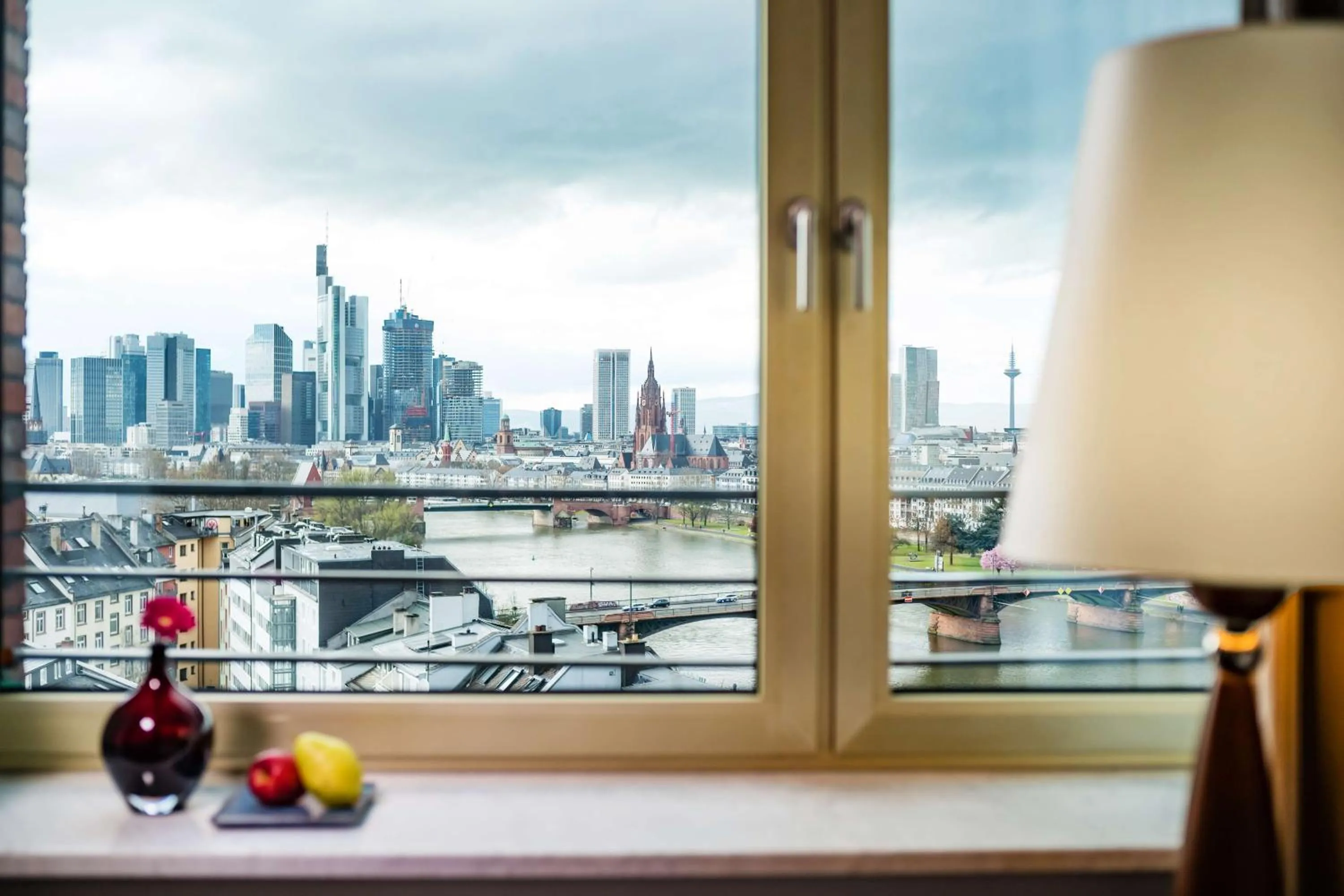 View (from property/room) in Lindner Hotel Frankfurt Main Plaza, part of JdV by Hyatt