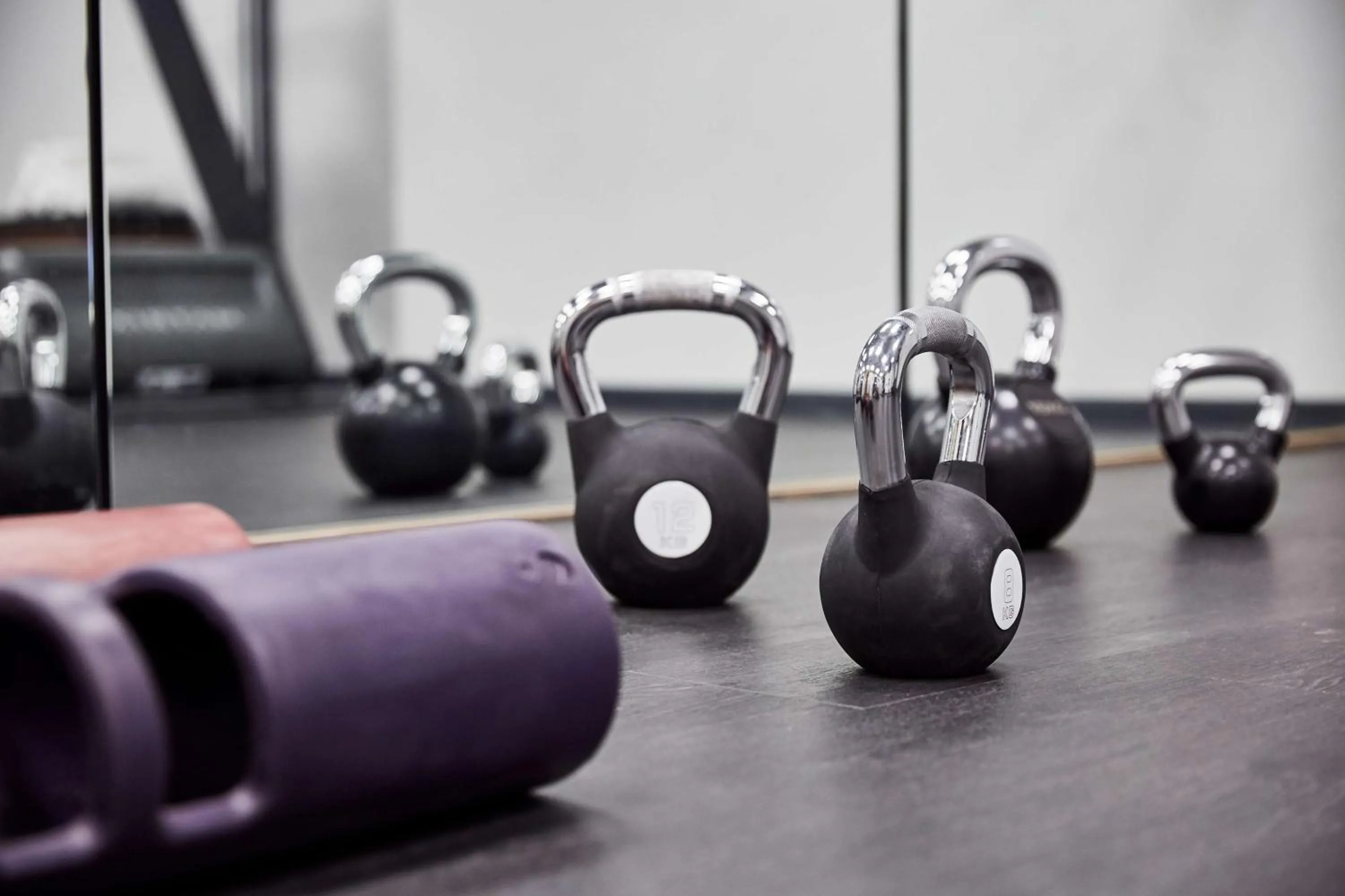 Fitness centre/facilities in Lindner Hotel Frankfurt Main Plaza, part of JdV by Hyatt