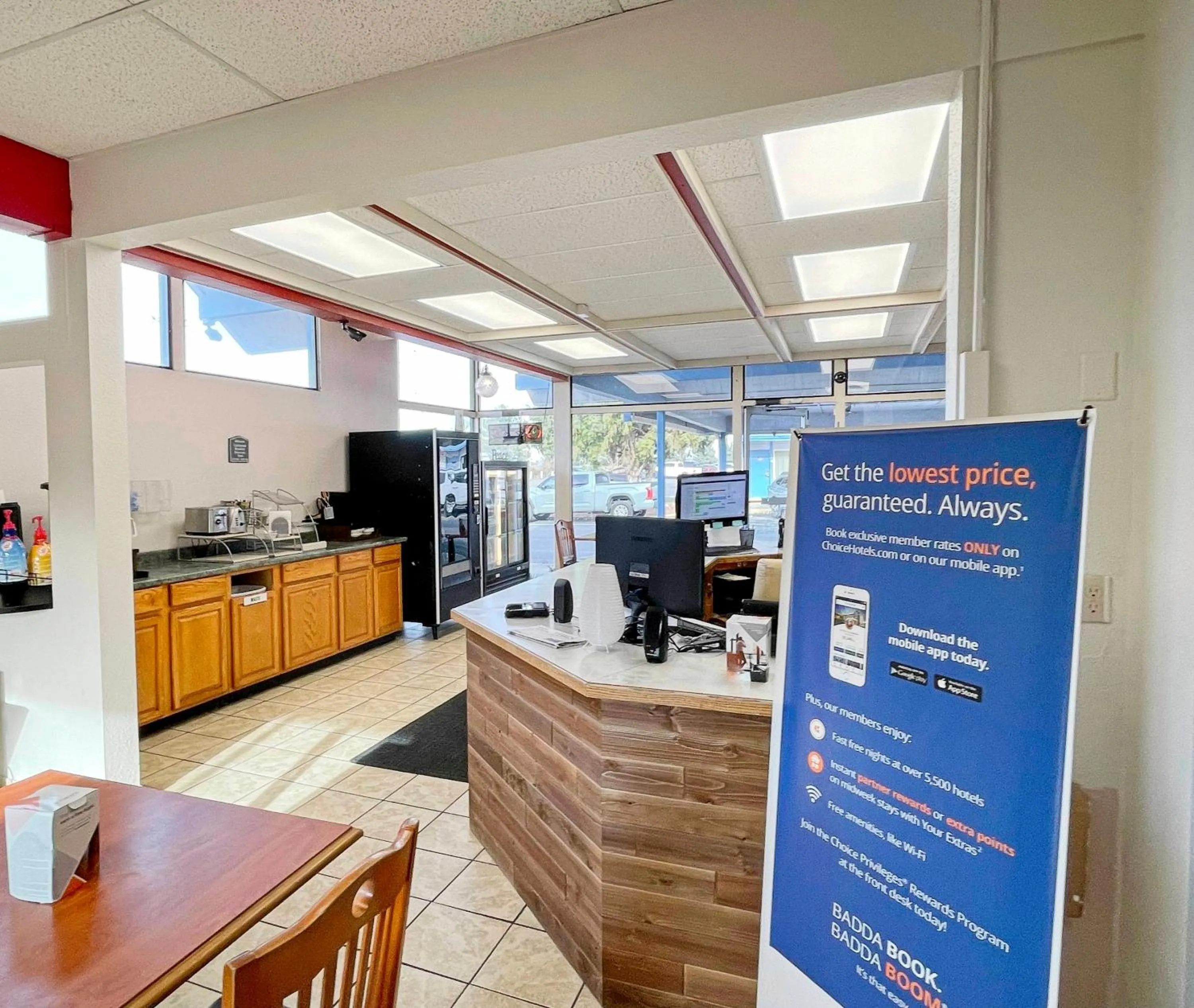 Lobby or reception in Rodeway Inn Boardman - Hermiston