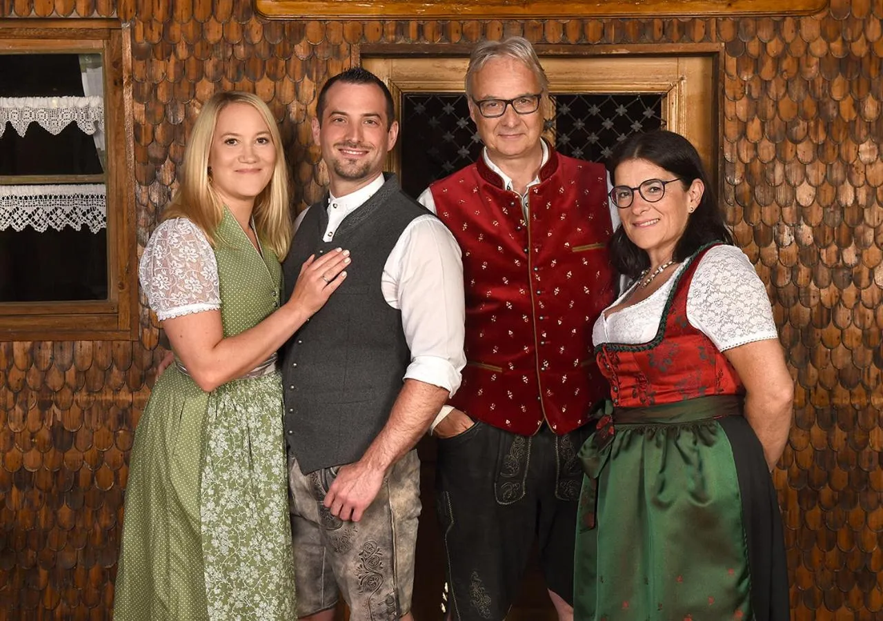 Family in Hotel Am Kamin