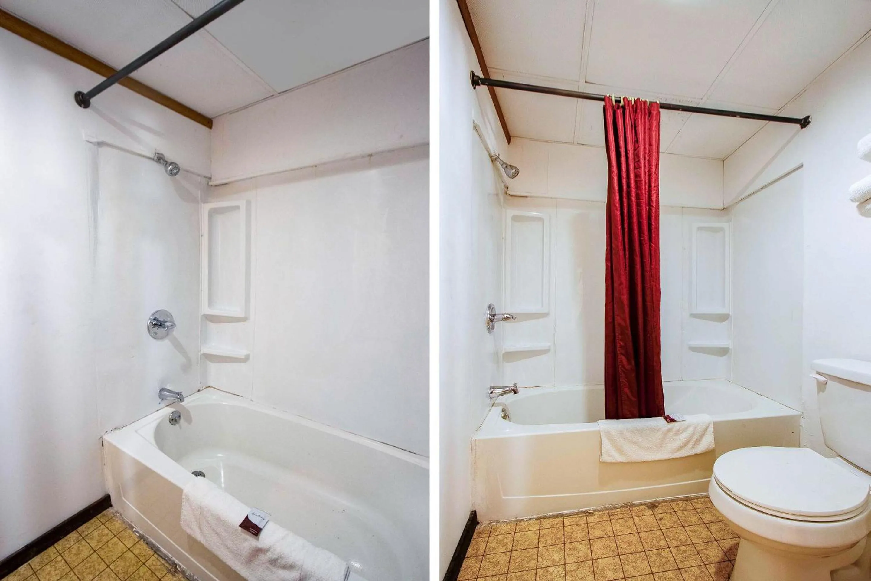 Bathroom in OYO Hotel Chapmanville Inn, WV - Hwy 119