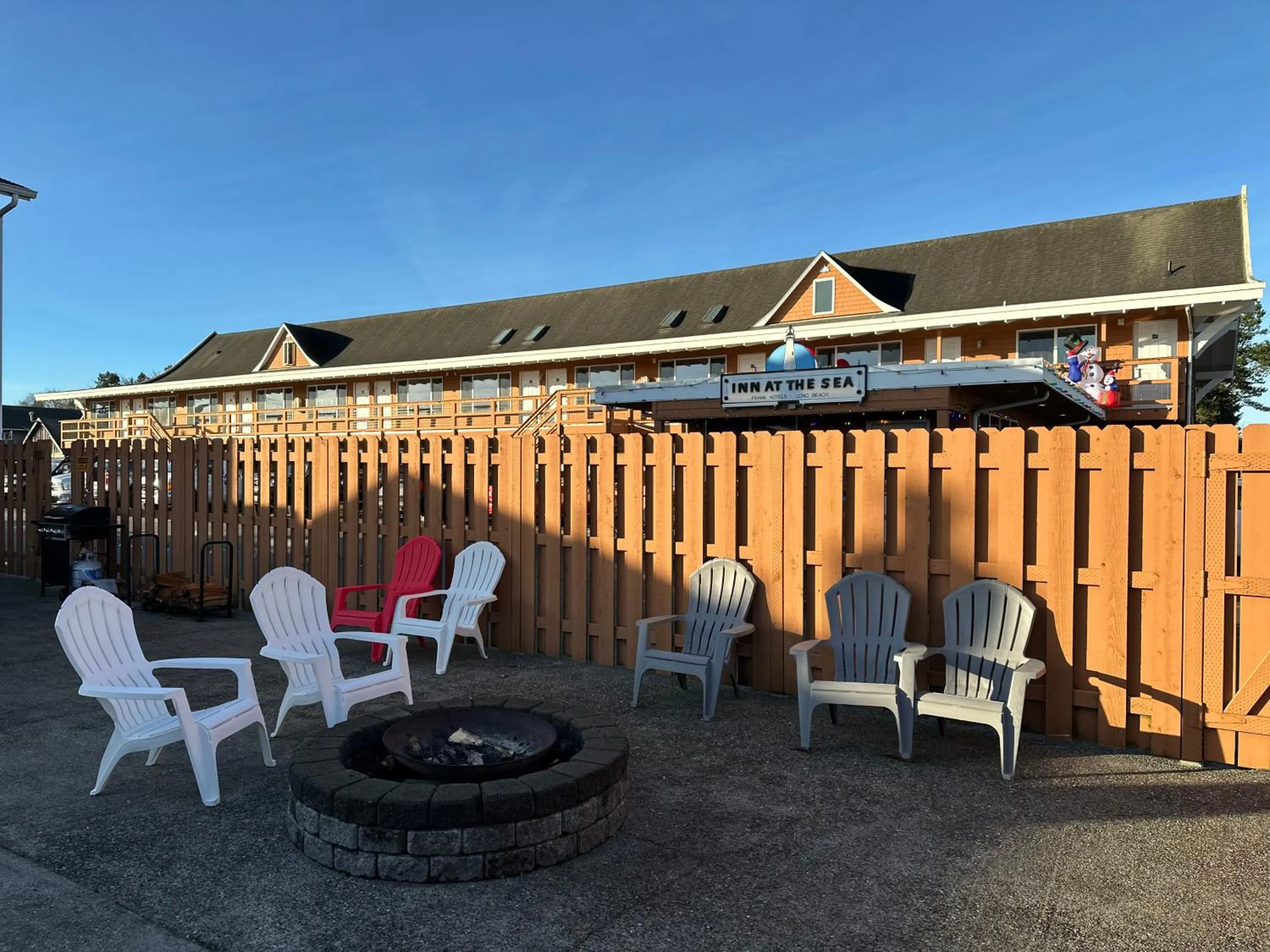 Patio in Inn at the Sea