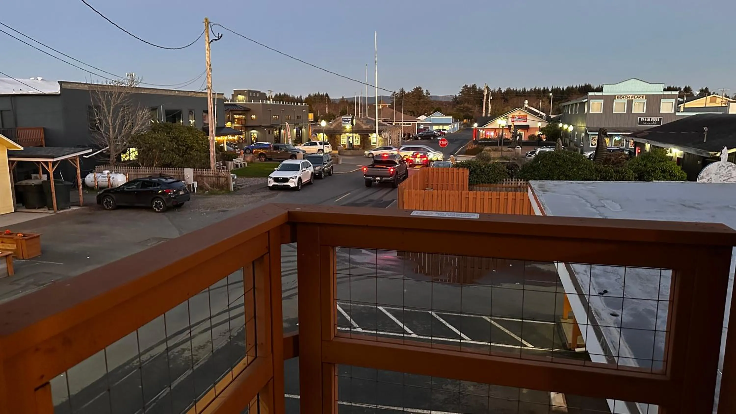 City view in Inn at the Sea