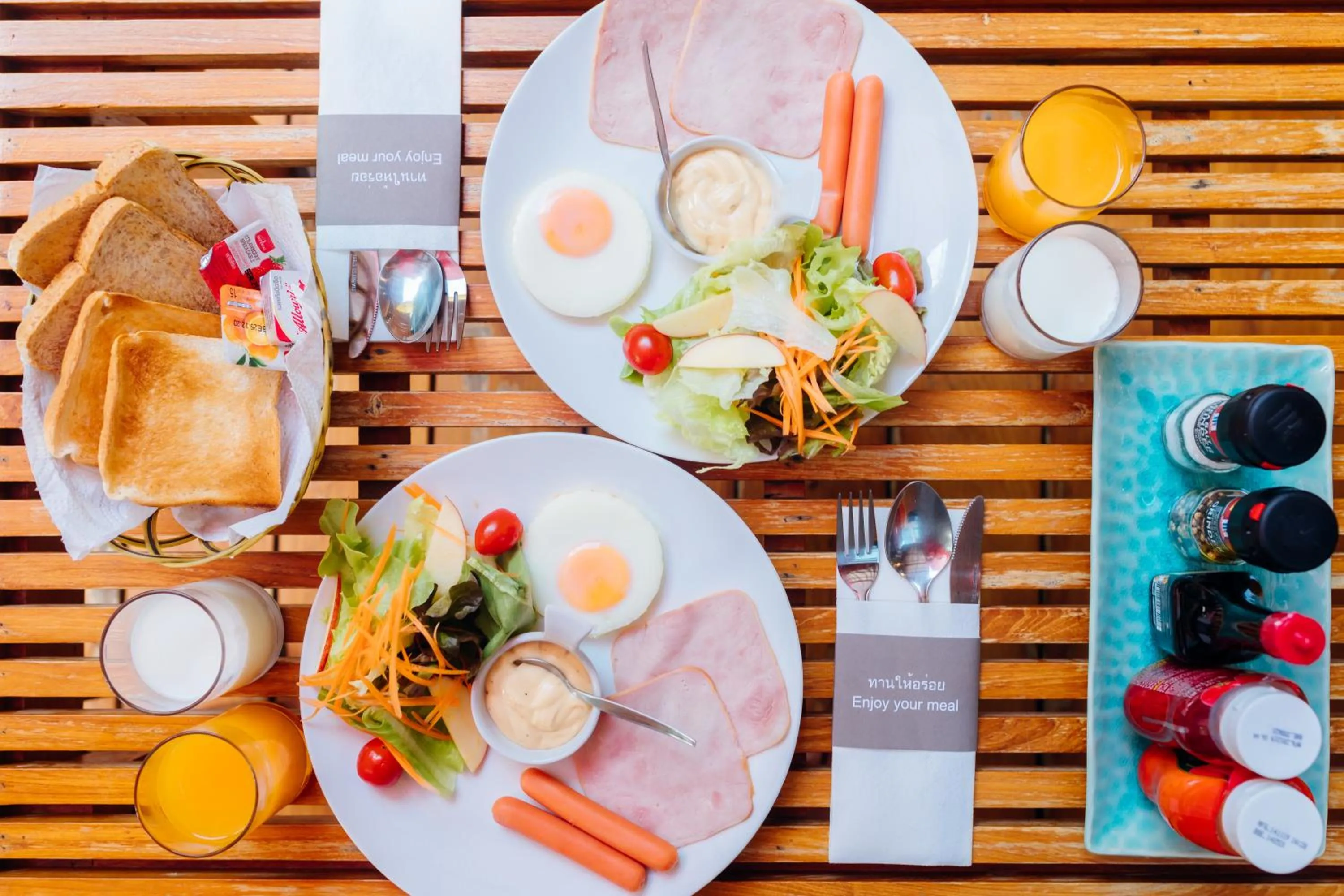 Breakfast in Treescape Resort Chiangmai