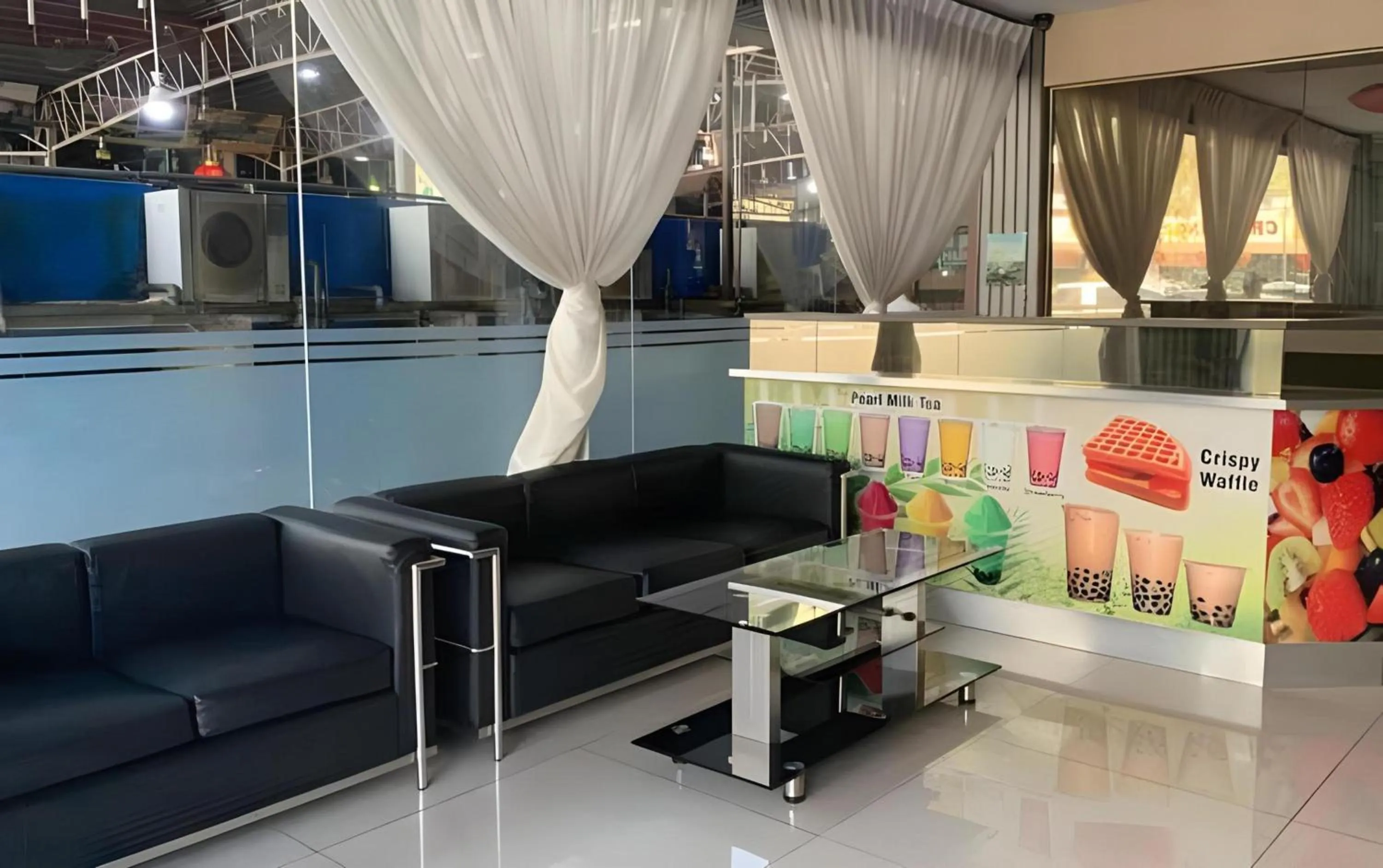 Seating area in Hotel O Stay Inn