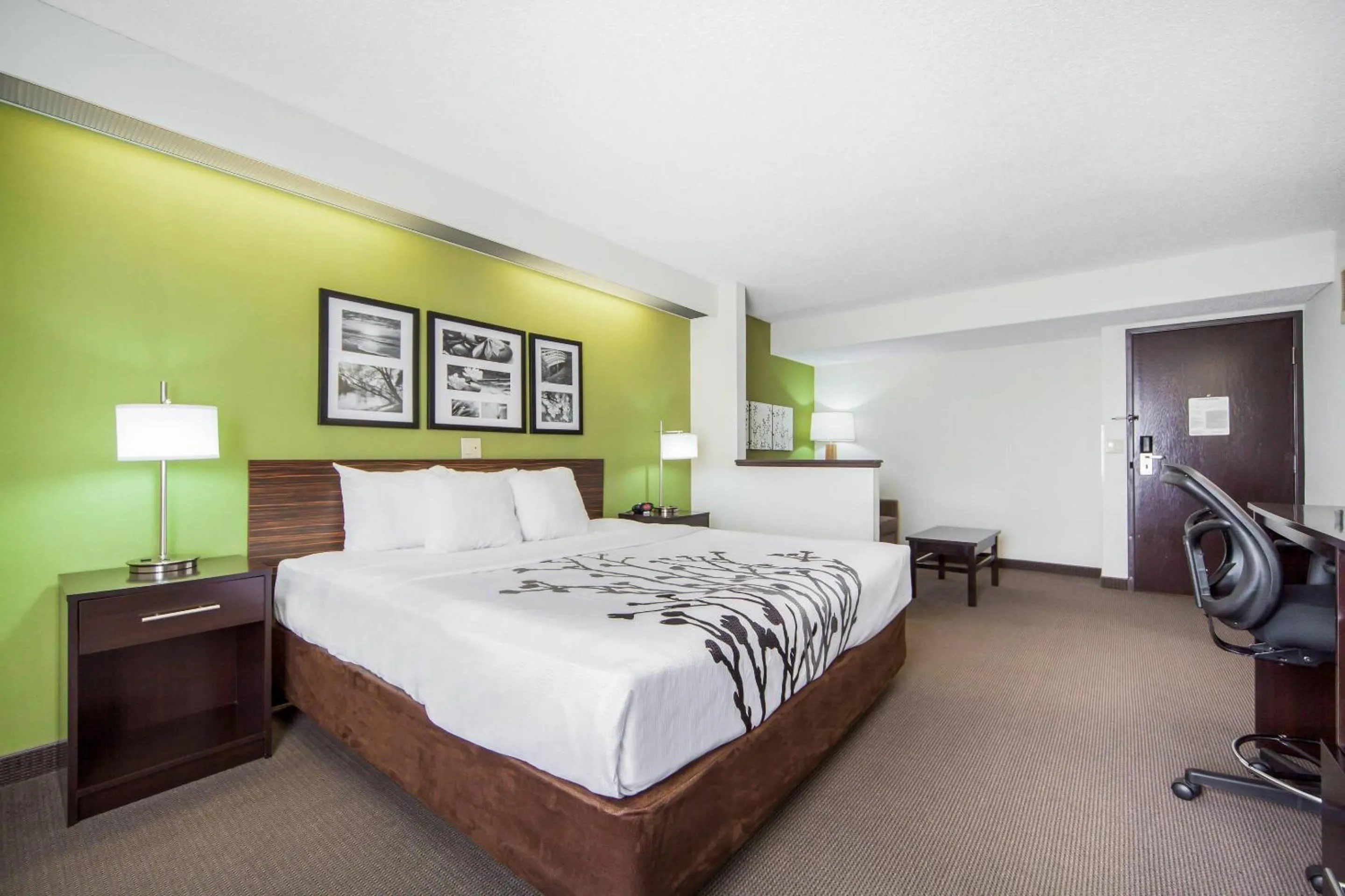 Bedroom, Bed in Sleep Inn & Suites Columbus, NE