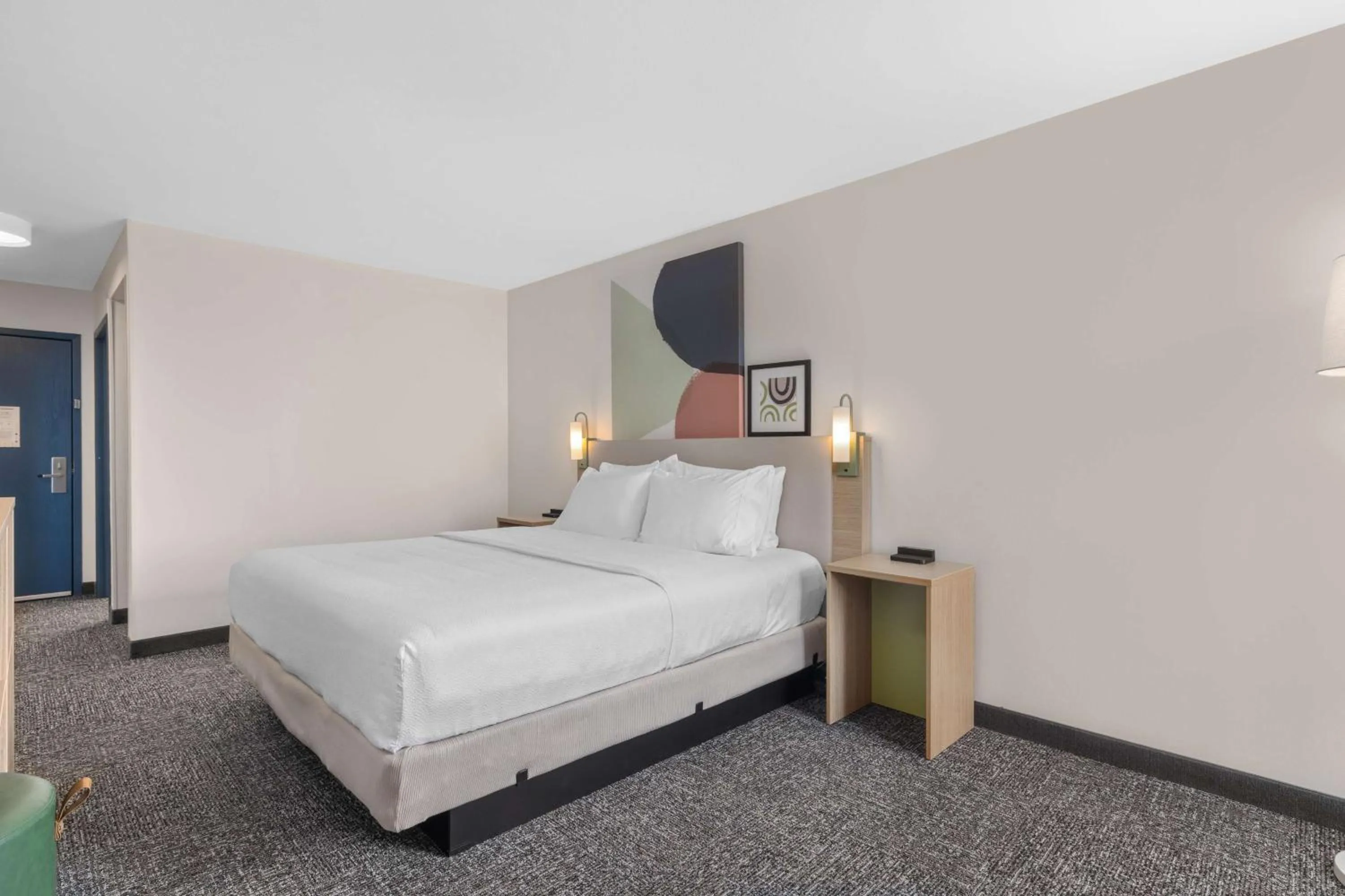 Bed in Spark By Hilton Fredericksburg Southpoint