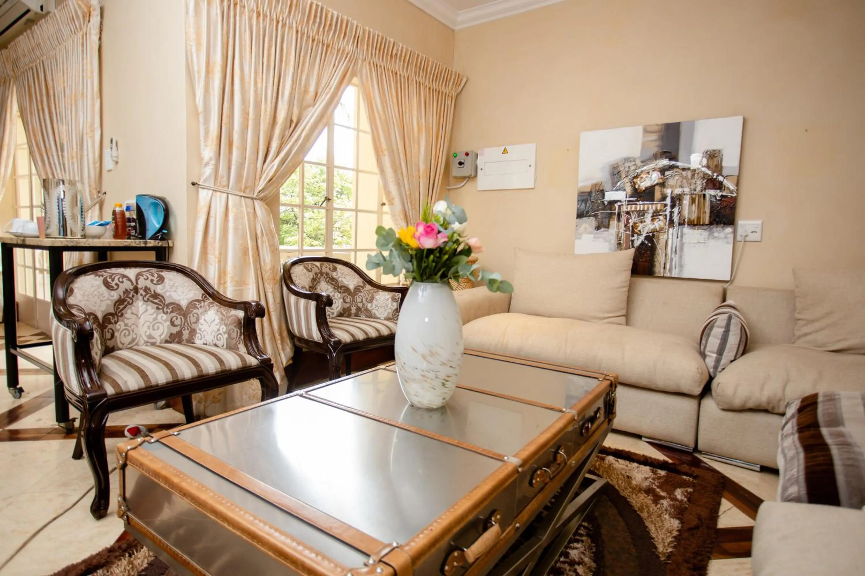 Coffee/tea facilities in TDM's Boutique Guest House