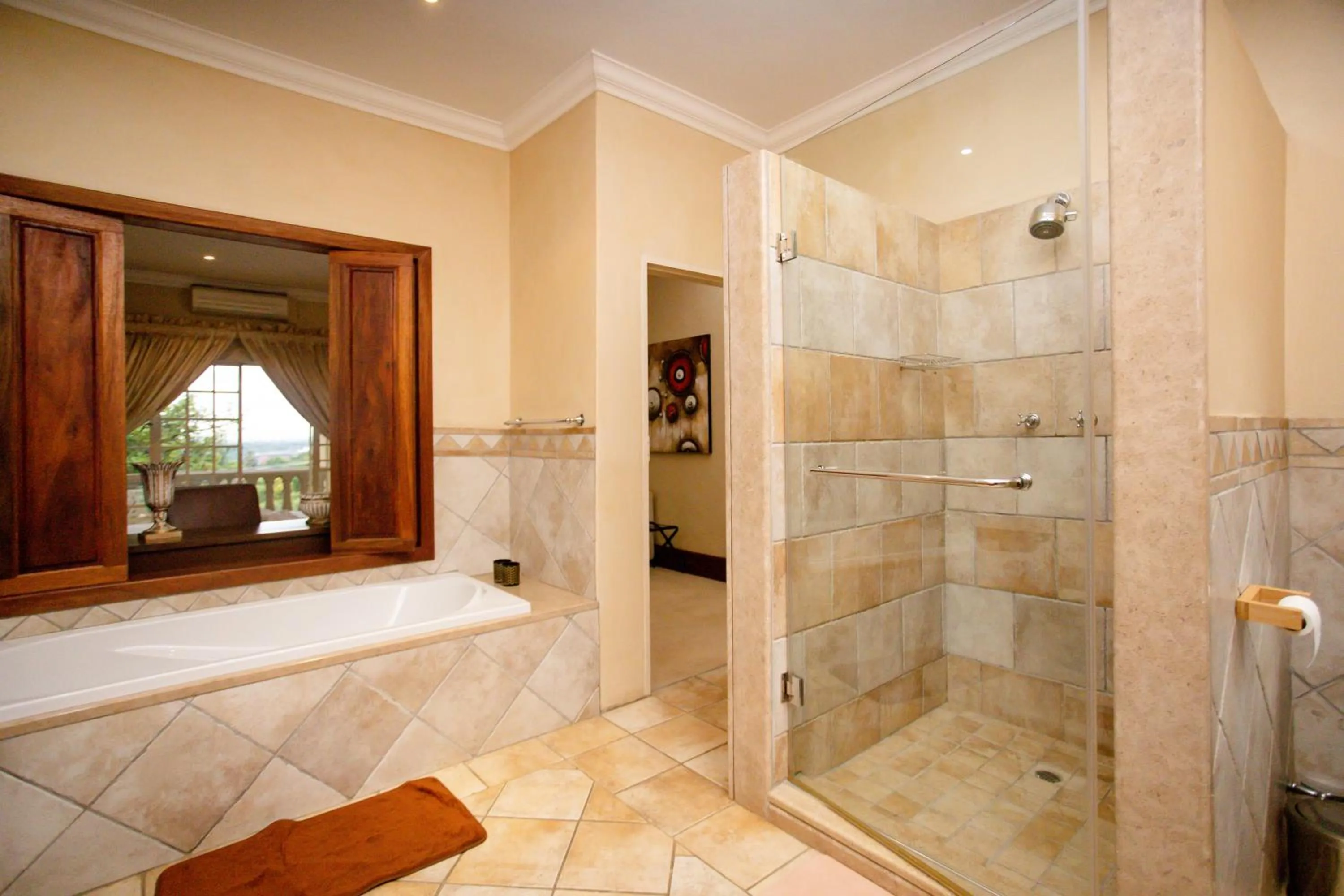 Shower in TDM's Boutique Guest House