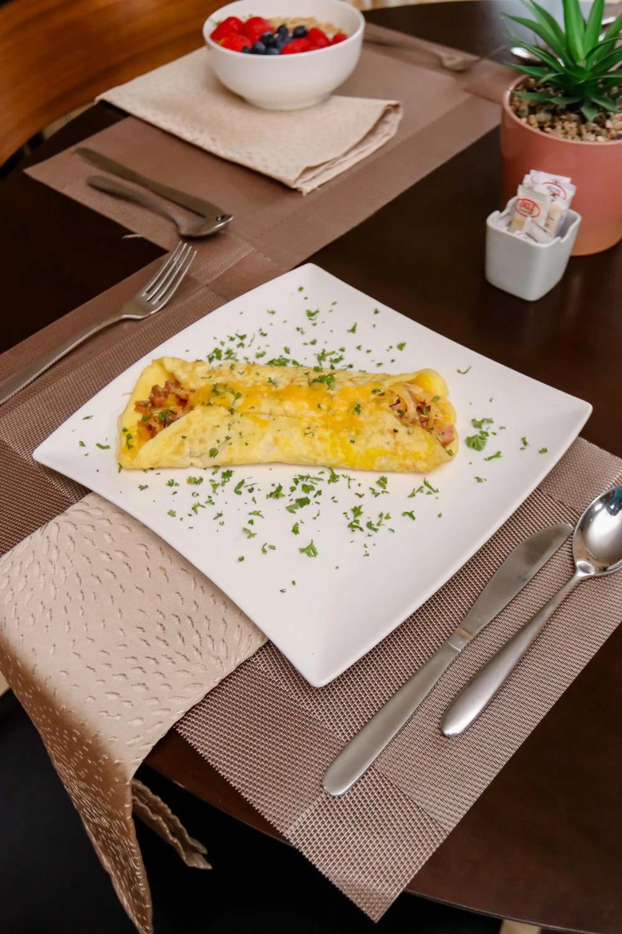 Breakfast in TDM's Boutique Guest House