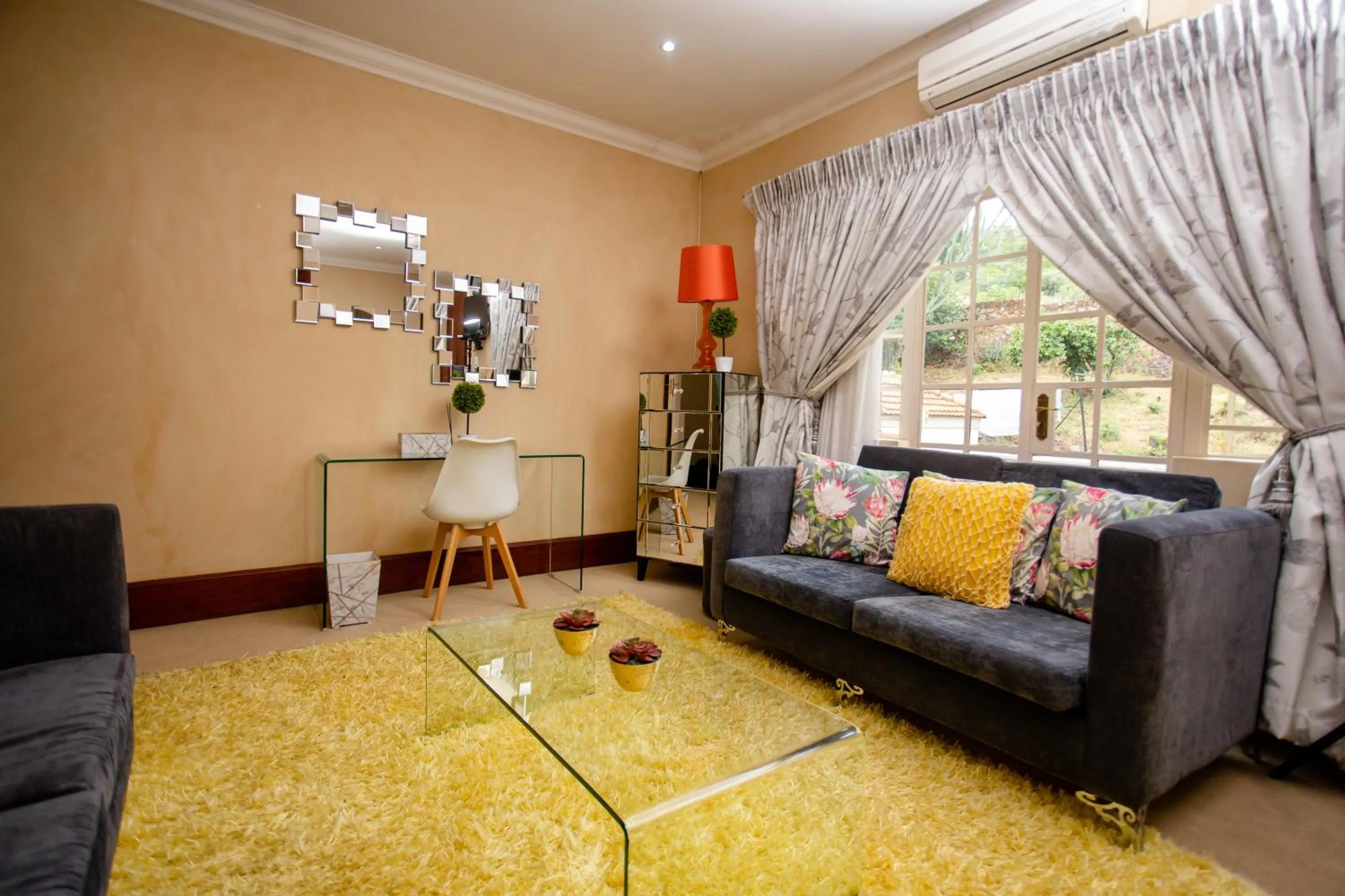 Seating area in TDM's Boutique Guest House