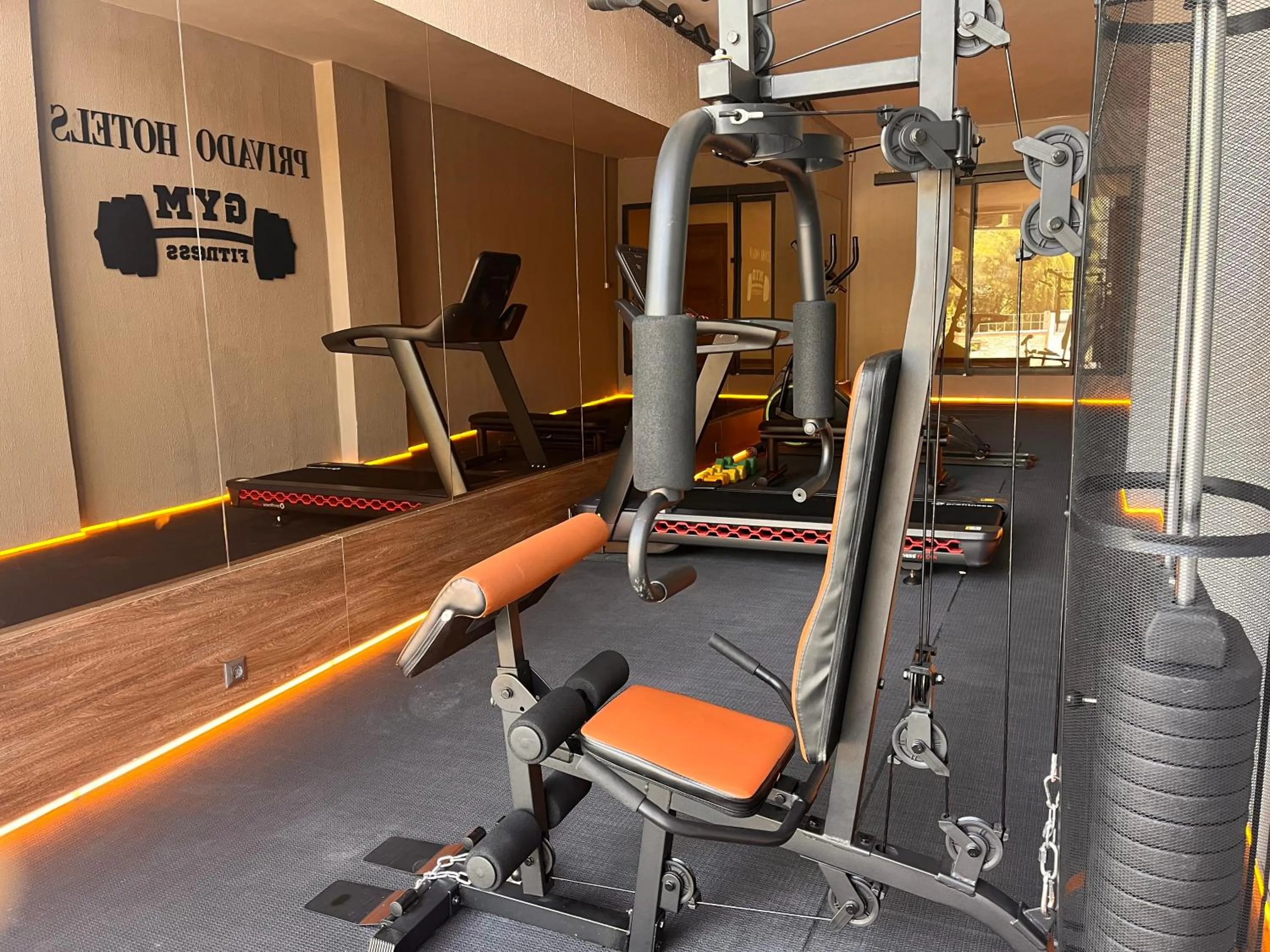 Fitness centre/facilities in PRIVADO HOTELS