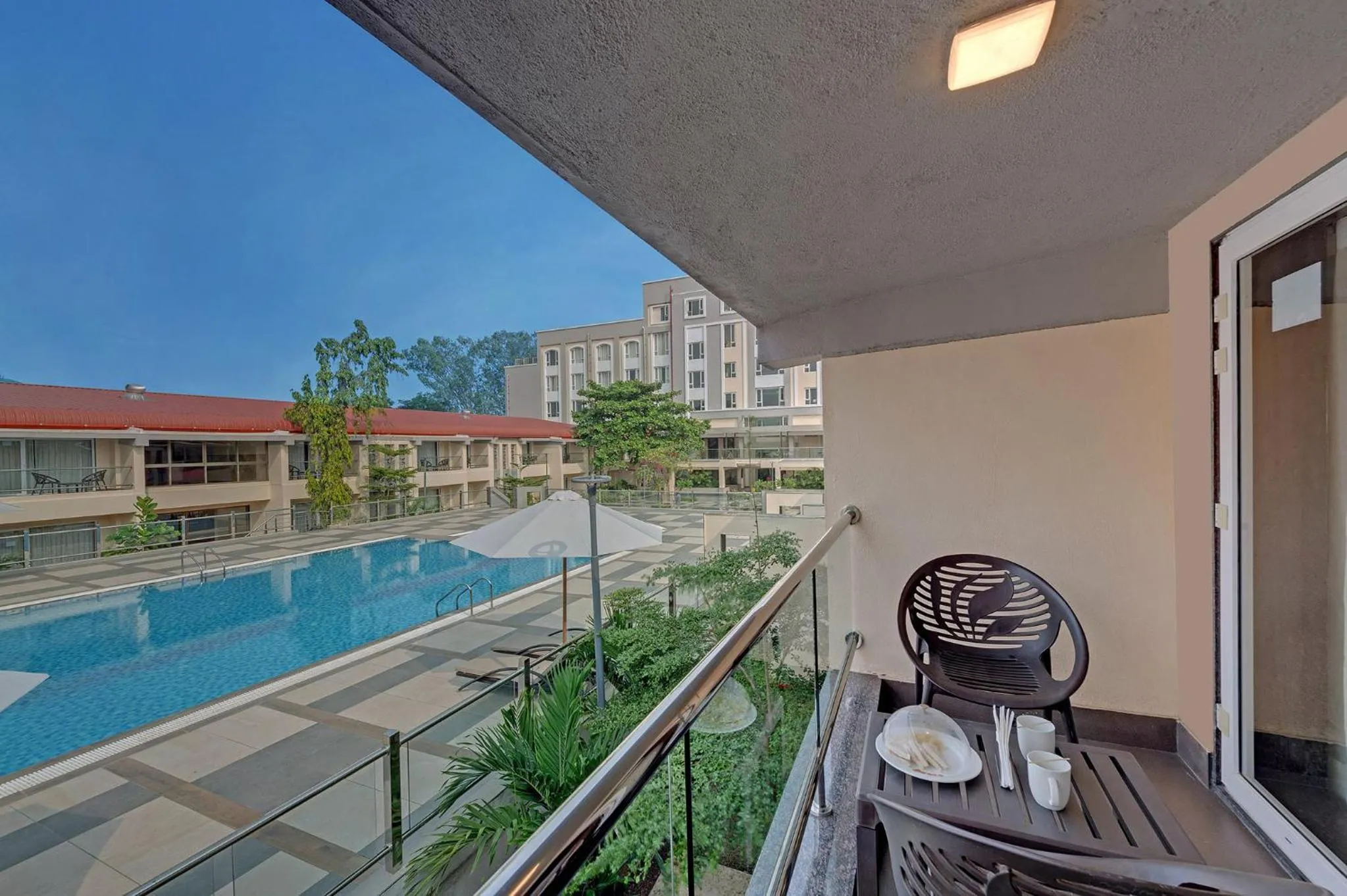 Balcony/Terrace in The Fern Sardar Sarovar Resort Kevadia, Gujarat, Series by Marriott