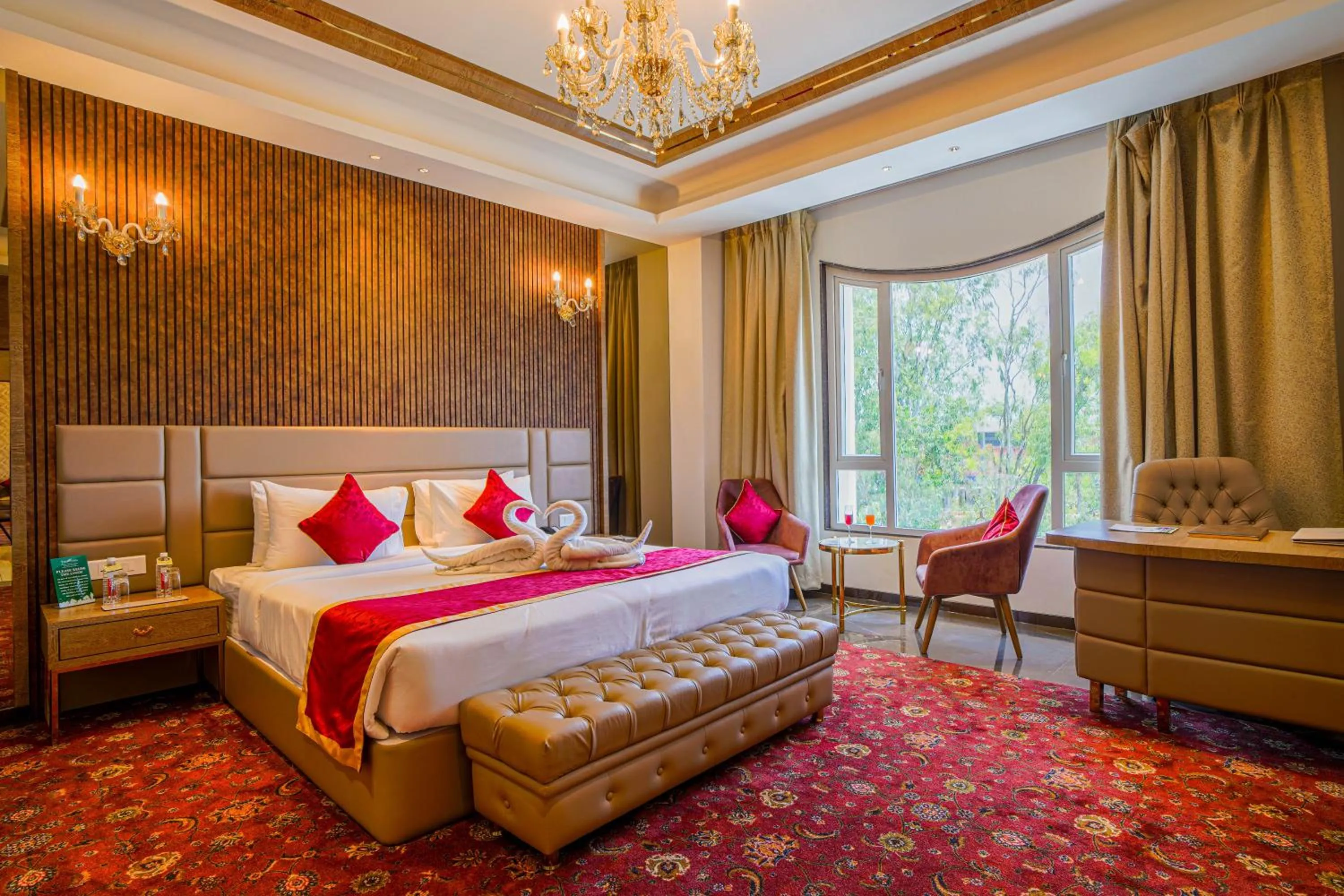 Bedroom, Bed in The Fern Sardar Sarovar Resort Kevadia, Gujarat, Series by Marriott