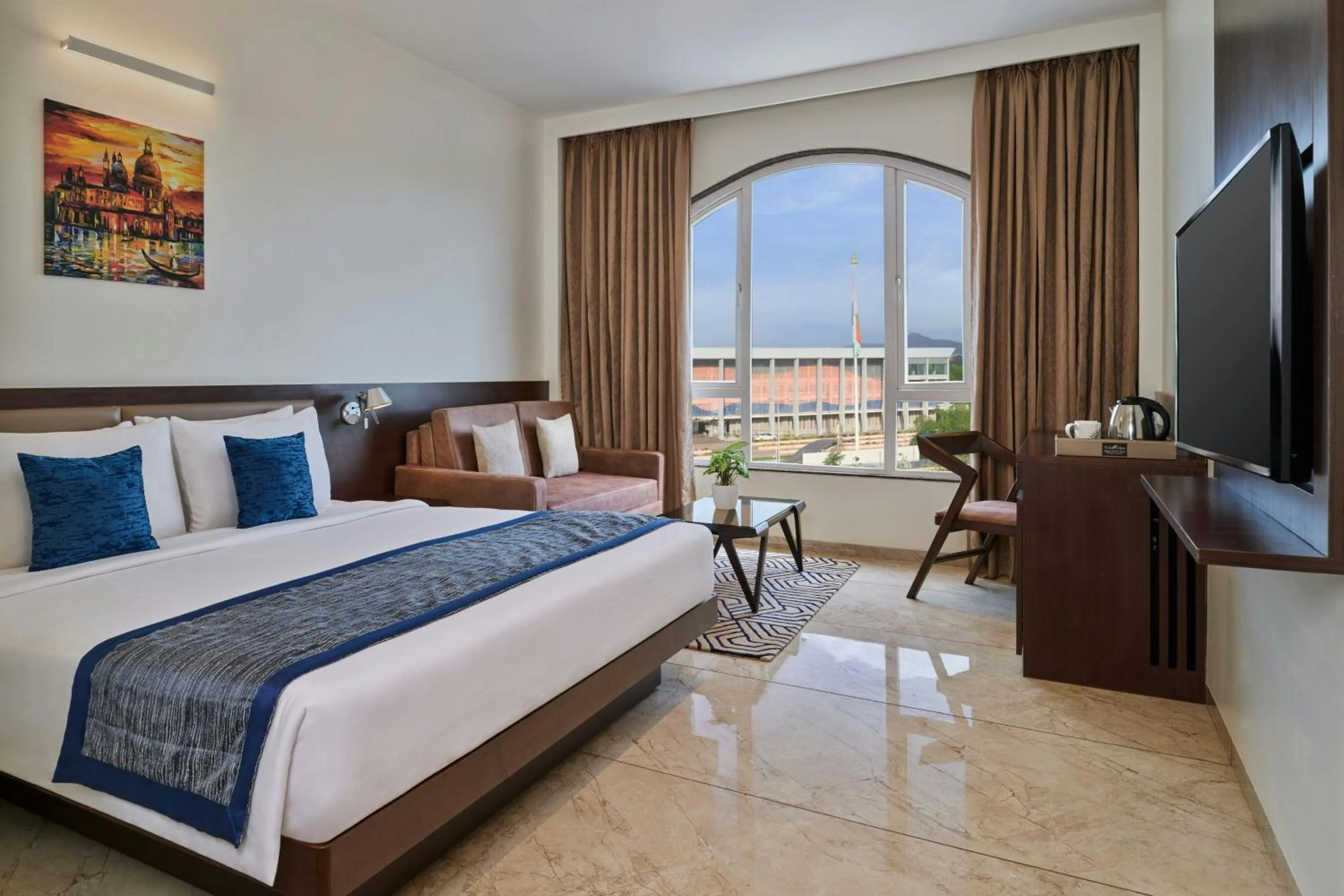 Photo of the whole room, Bed in The Fern Sardar Sarovar Resort Kevadia, Gujarat, Series by Marriott