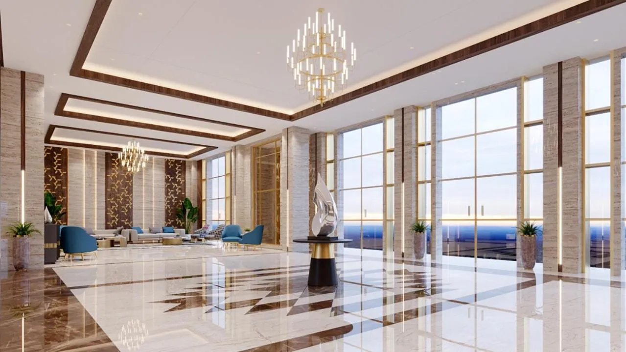 Lobby or reception in The Fern Sardar Sarovar Resort Kevadia, Gujarat, Series by Marriott