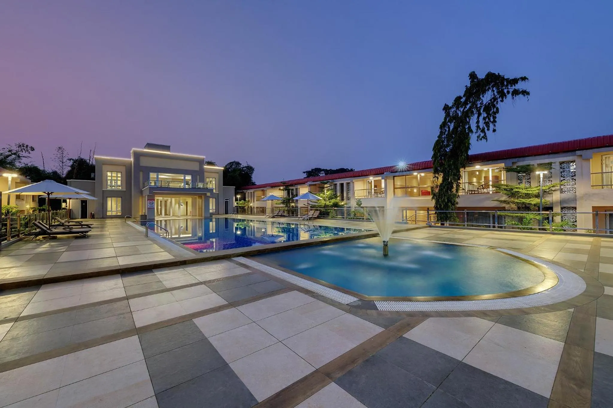 Swimming pool in The Fern Sardar Sarovar Resort Kevadia, Gujarat, Series by Marriott