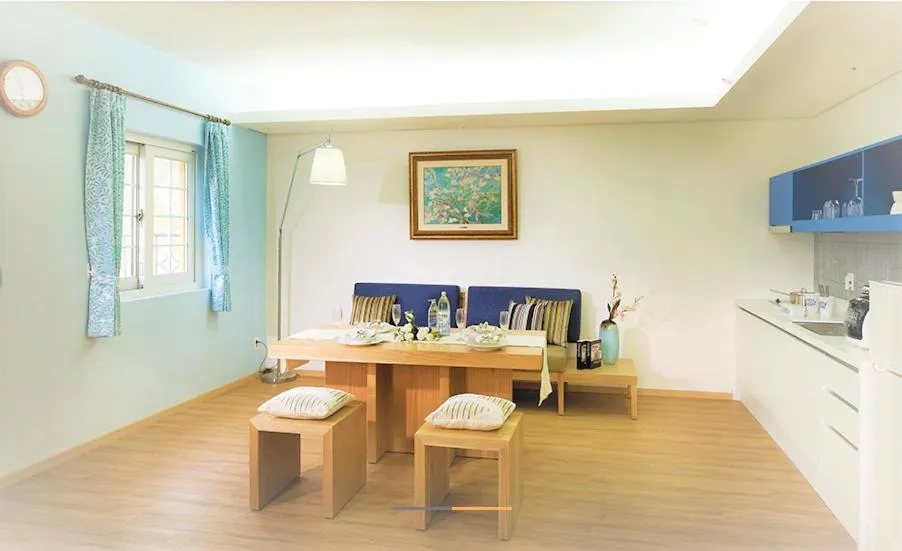 Kitchen or kitchenette in Tops10 Resort Donggang Cistar