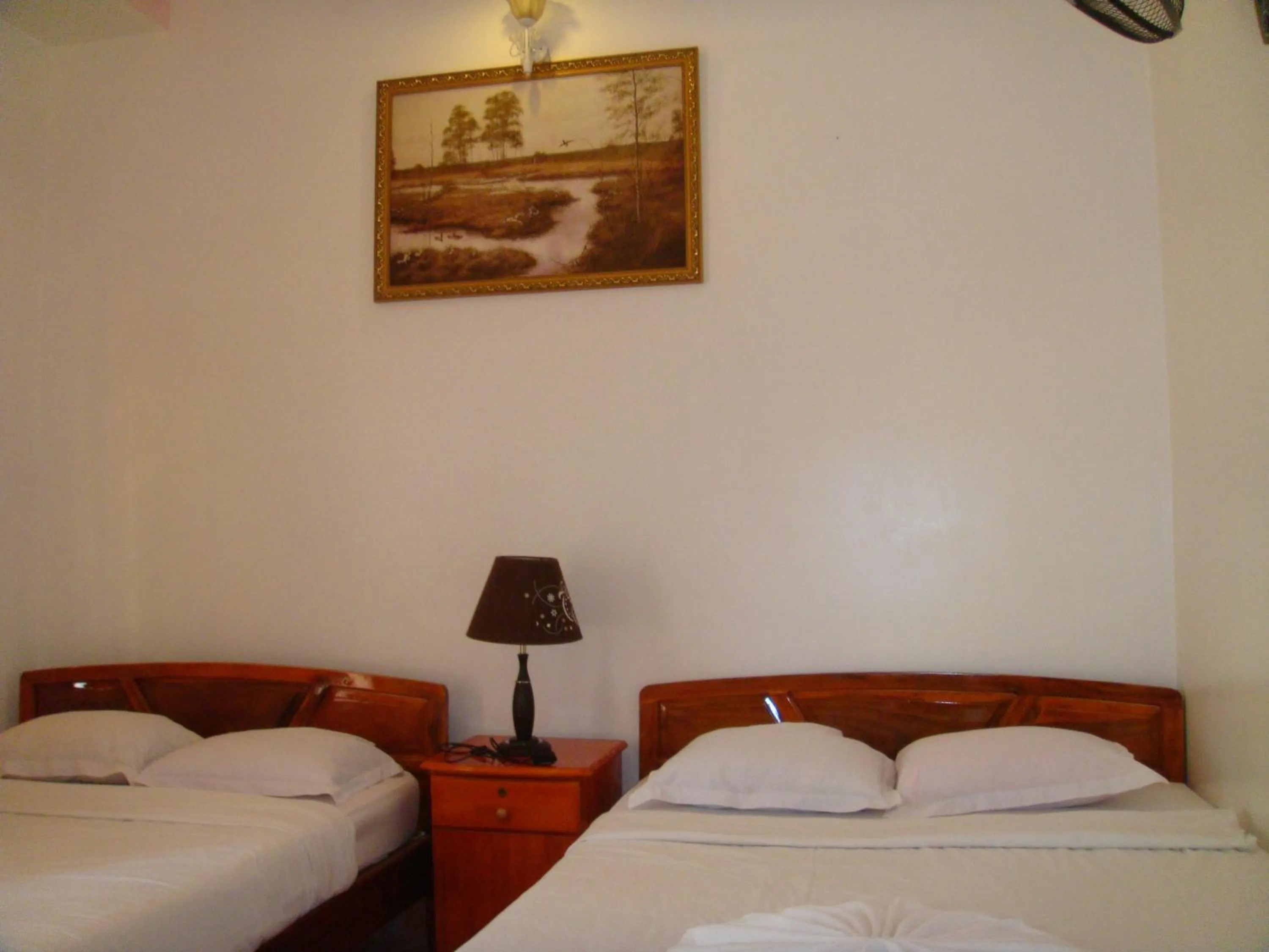 Bed in Hoang Kim Golden Resort