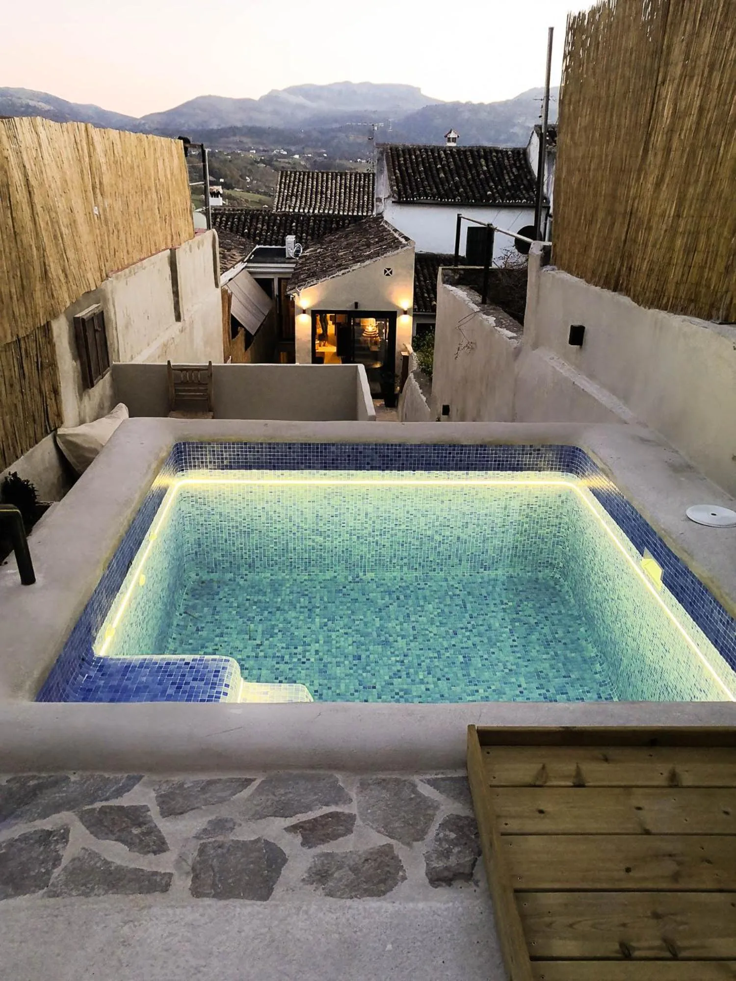 Pool view in Ronda Center Apartments with Pool