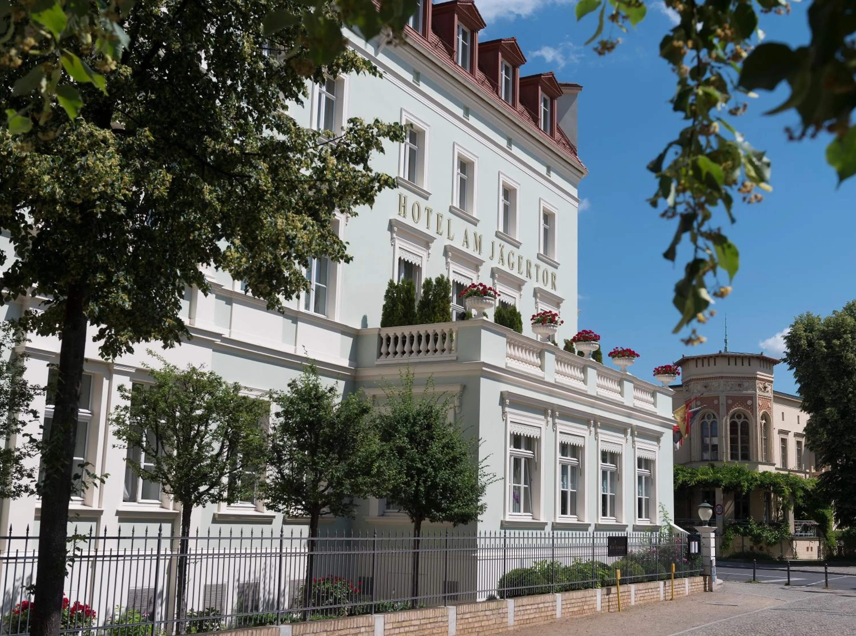 Property building in Hotel Am Jägertor