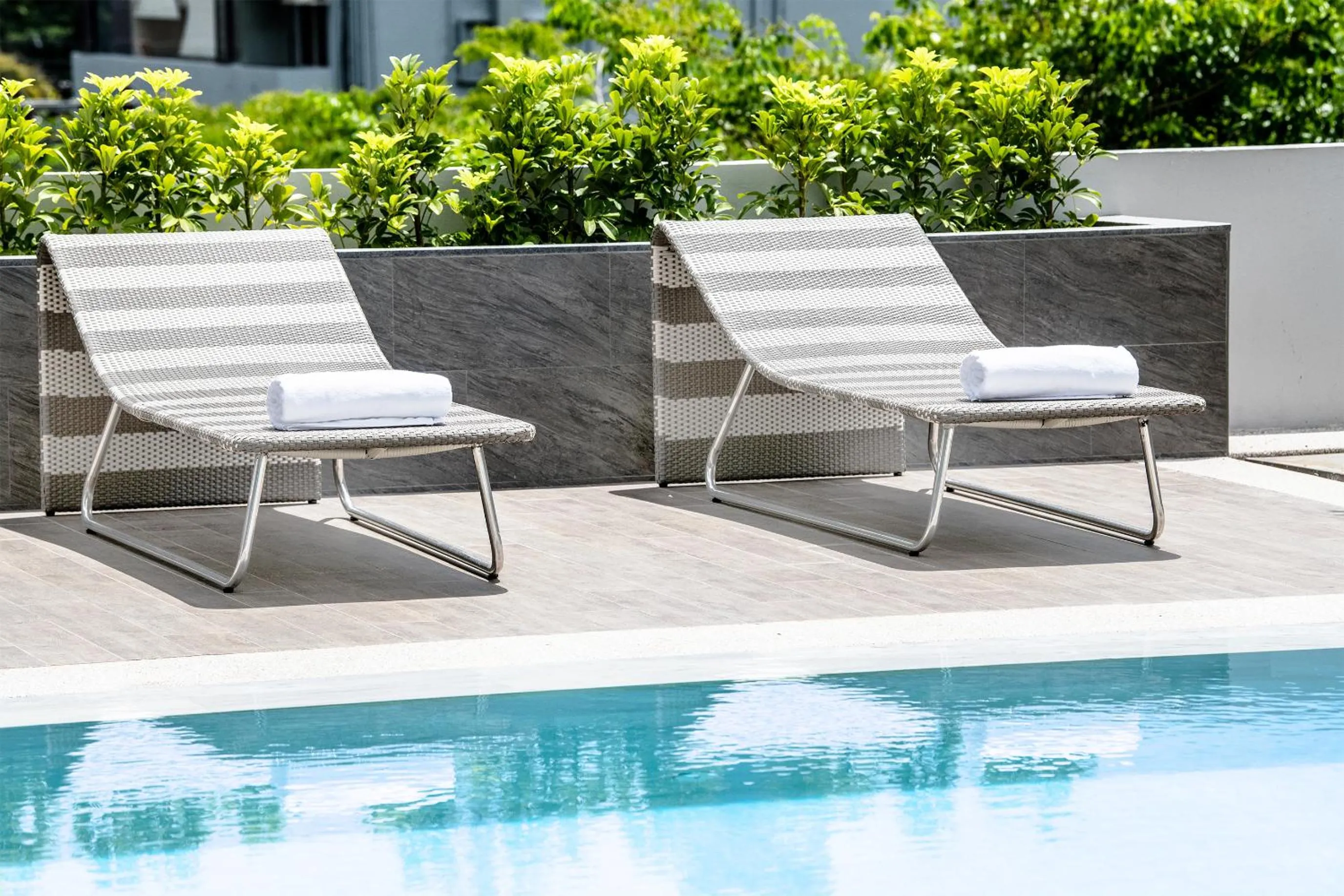 Swimming pool in The Cotton Saladaeng Hotel